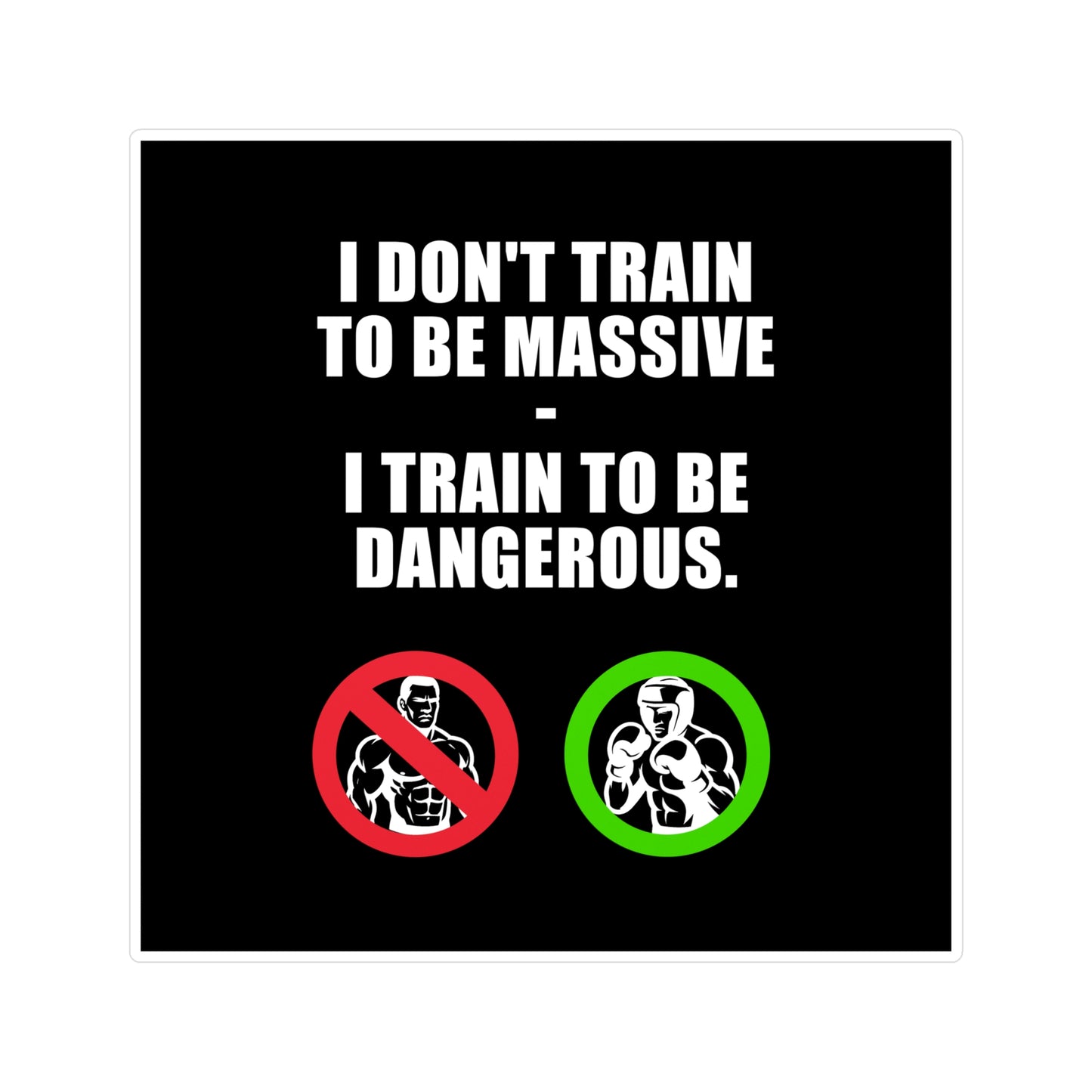 Dangerous Sticker
