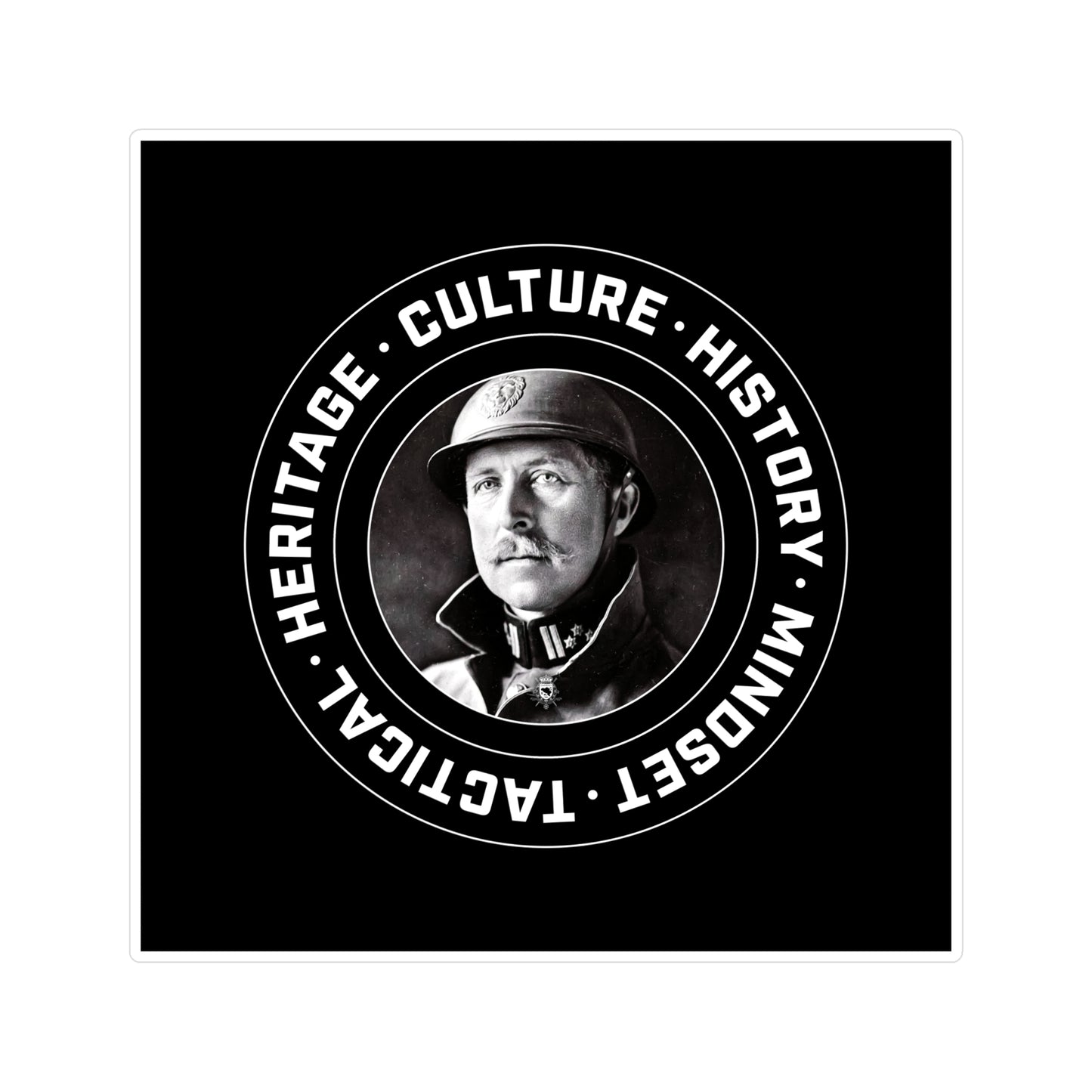 King Albert I of Belgium - C.H.M.T.H Sticker