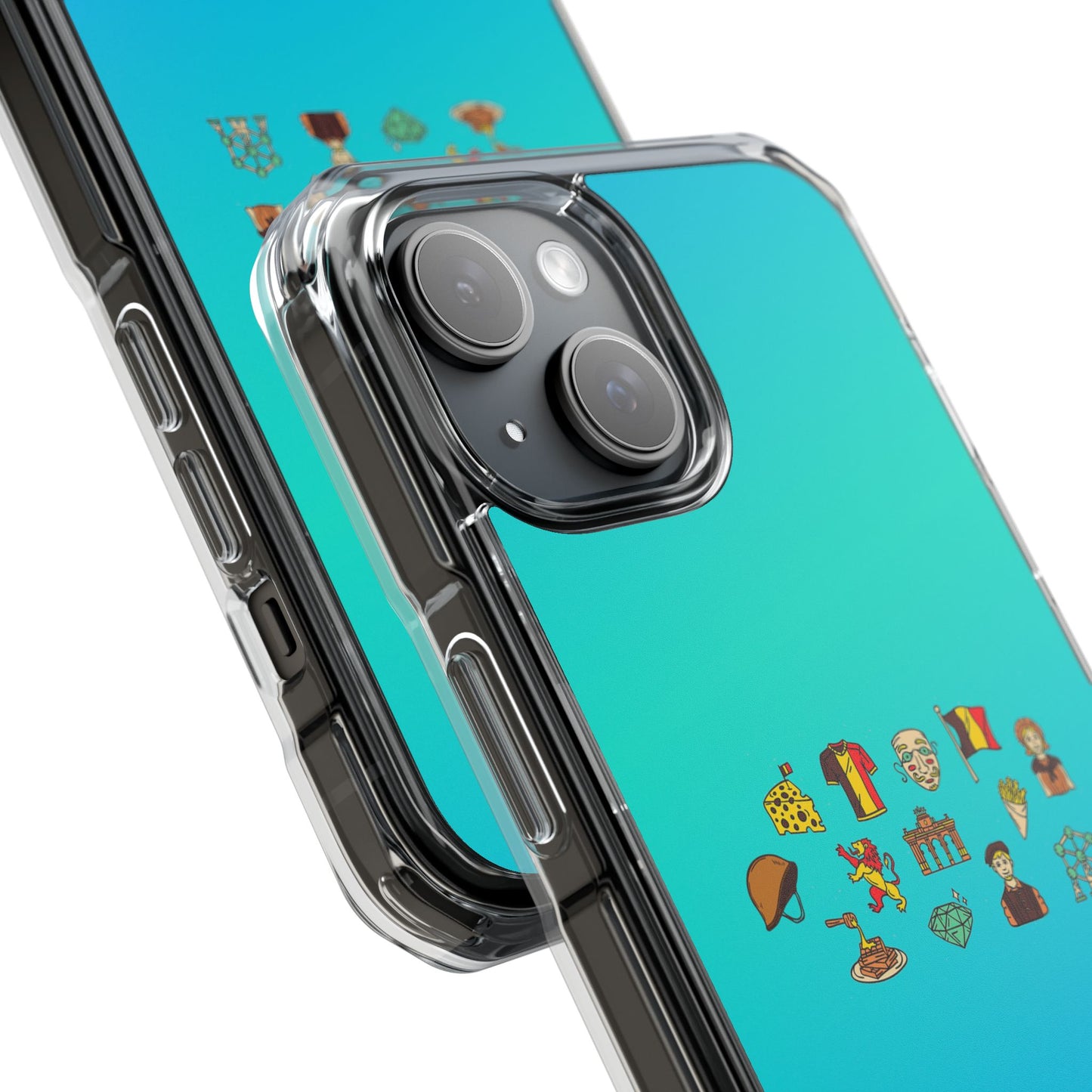Magnetic Belgian Symbols Case