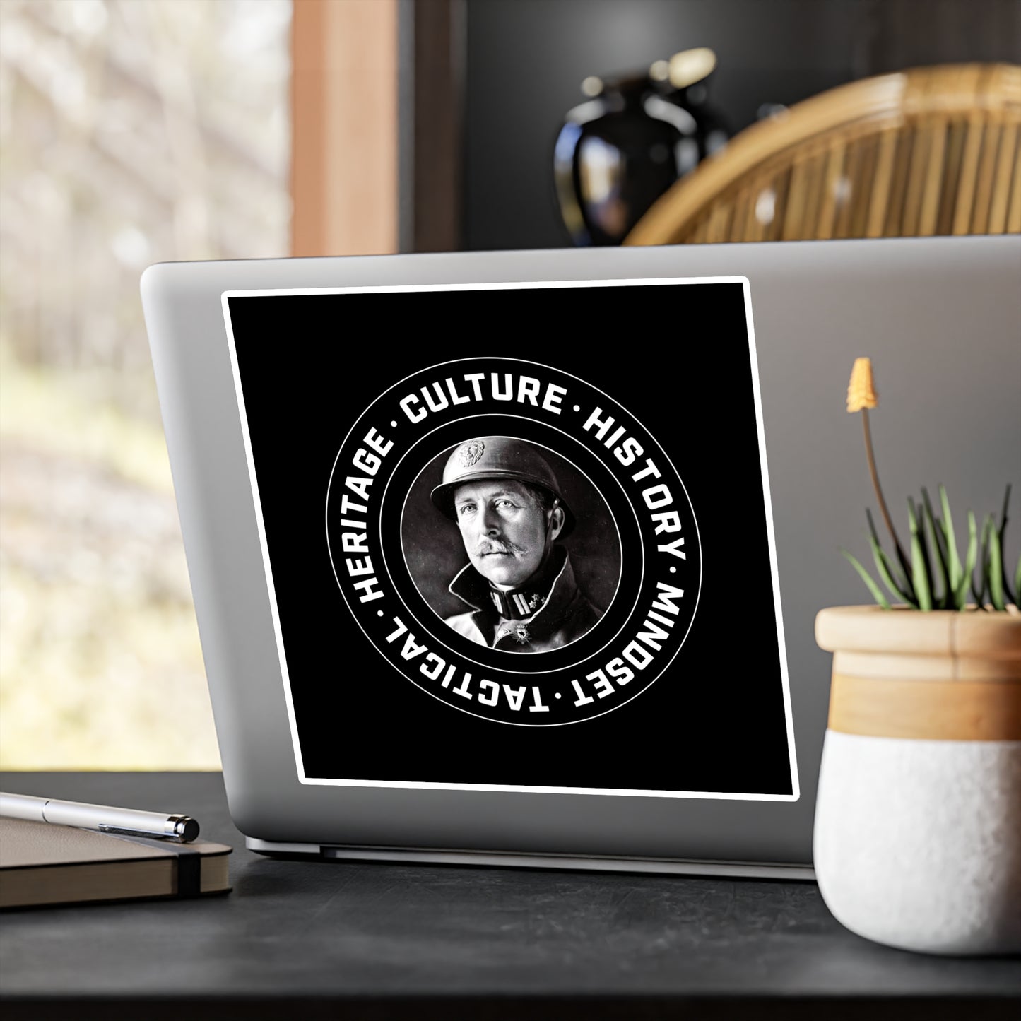King Albert I of Belgium - C.H.M.T.H Sticker