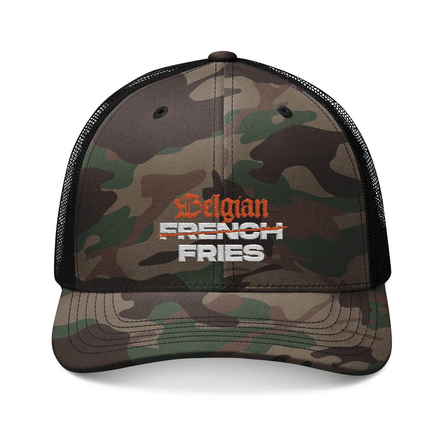 Belgian Fries - Camouflage Cap (Embroidery)