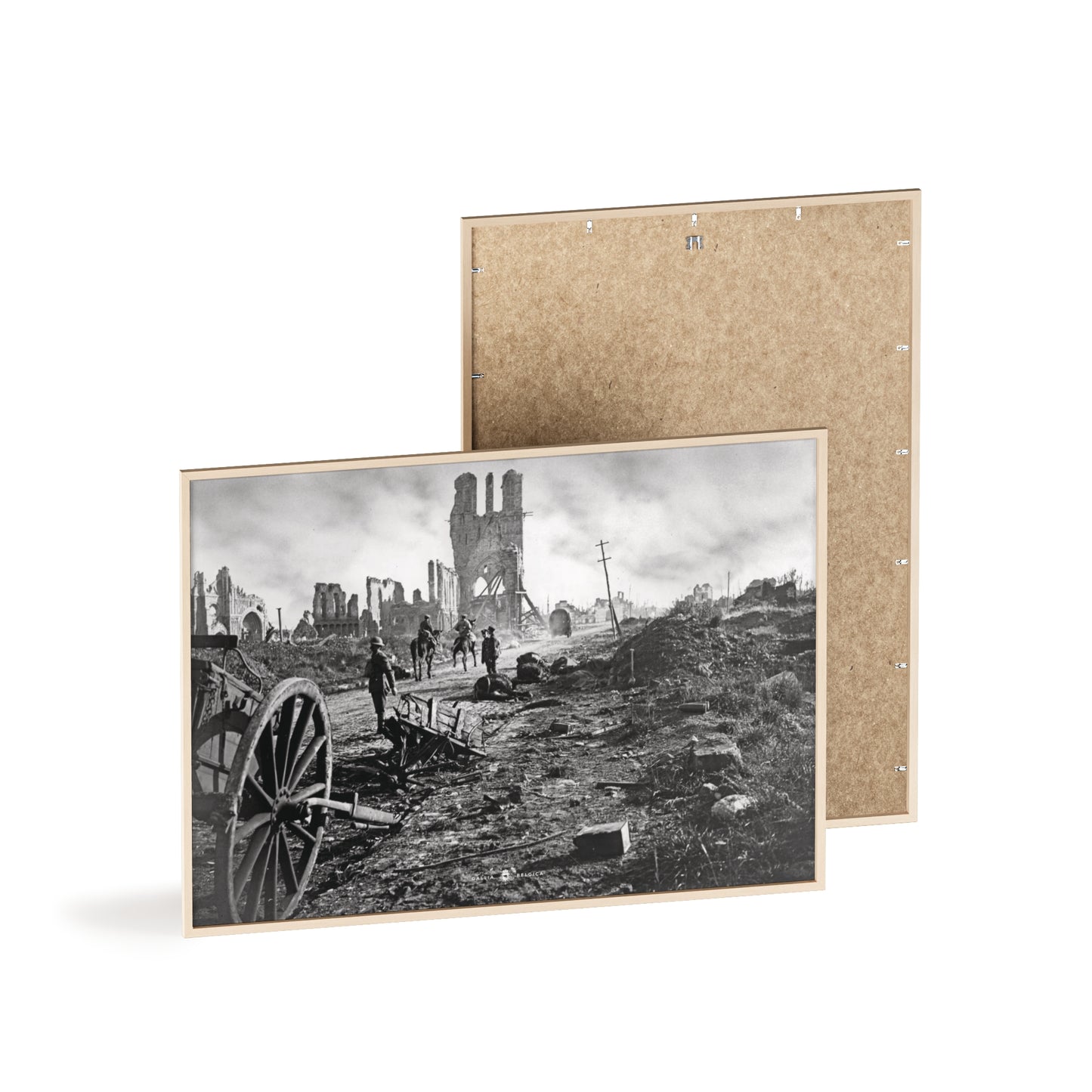 Battle of Passchendaele - Gallia Belgica Posters (Wooden Frame)