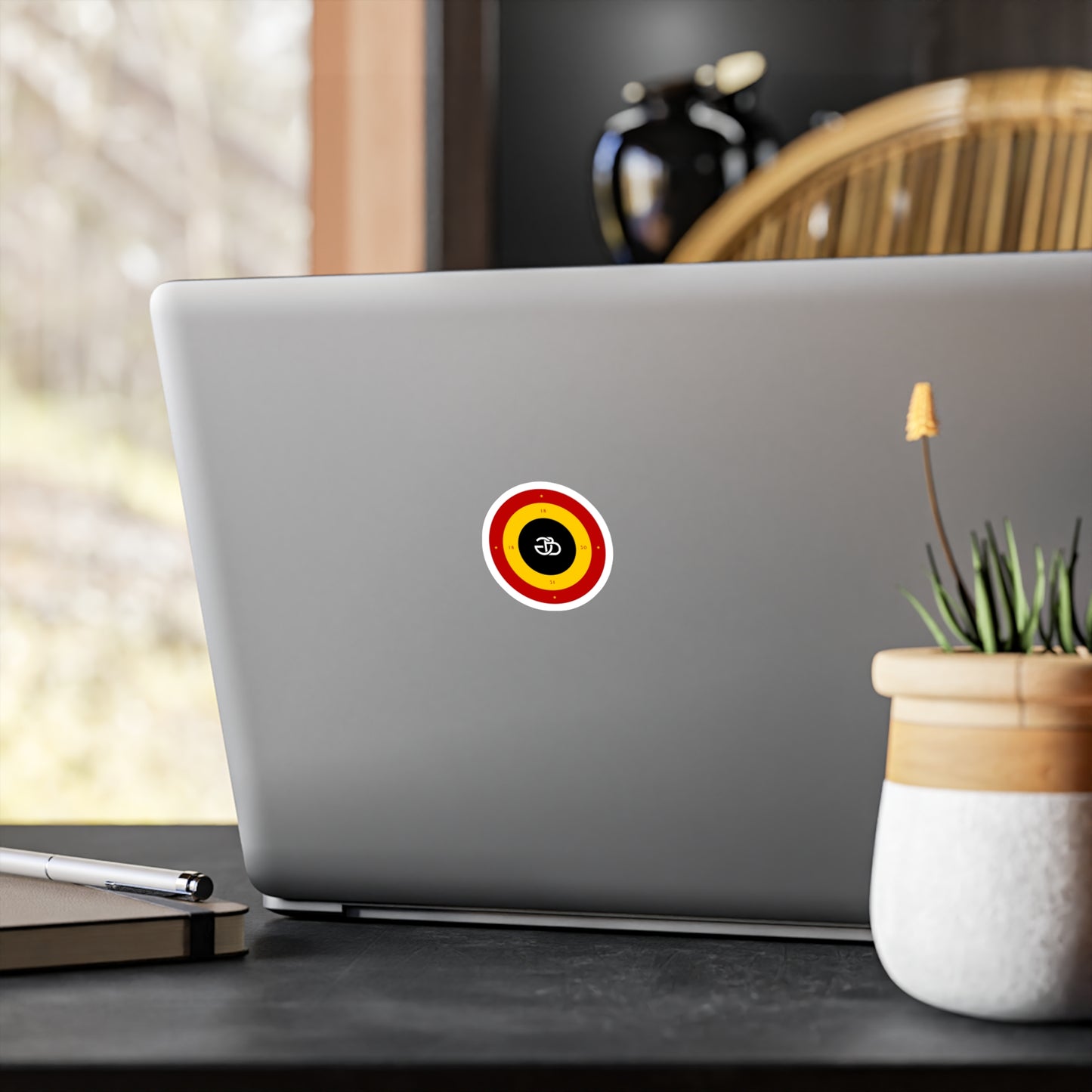 Belgian GB Logo Sticker