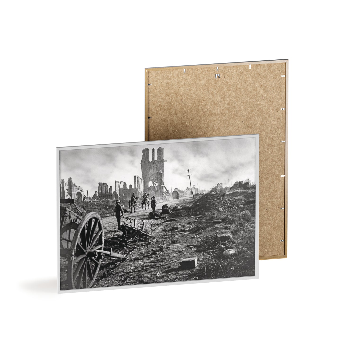 Battle of Passchendaele - Gallia Belgica Posters (Wooden Frame)