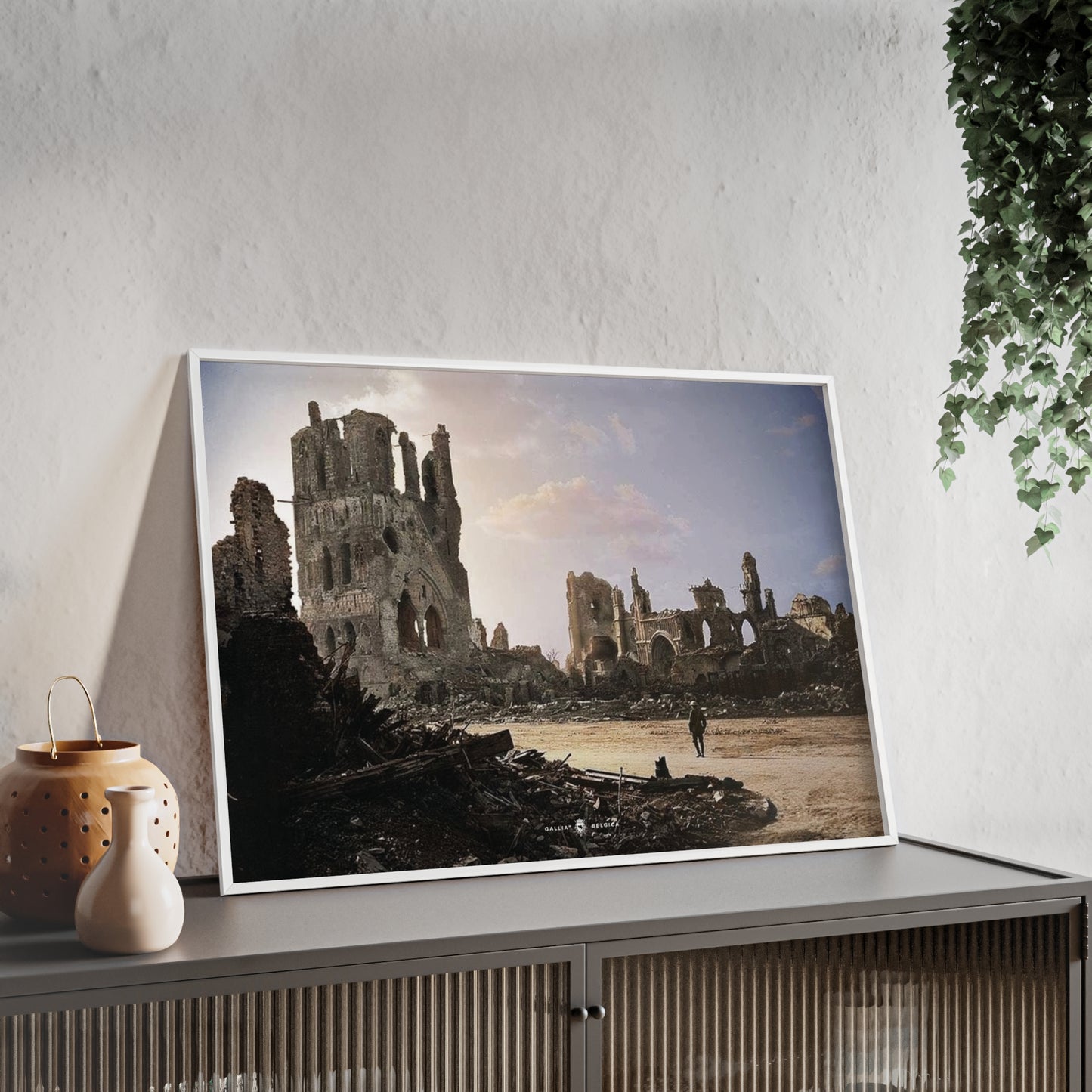 Battle of Ypres - Gallia Belgica Posters (Wooden Frame)