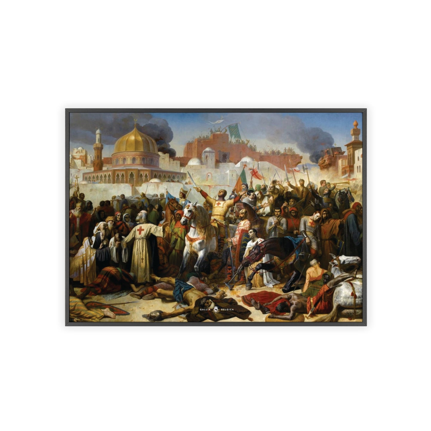 Godefroy de Bouillon - Gallia Belgica Posters (Wooden Frame)