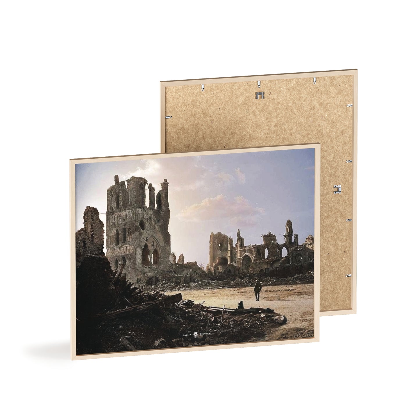 Battle of Ypres - Gallia Belgica Posters (Wooden Frame)