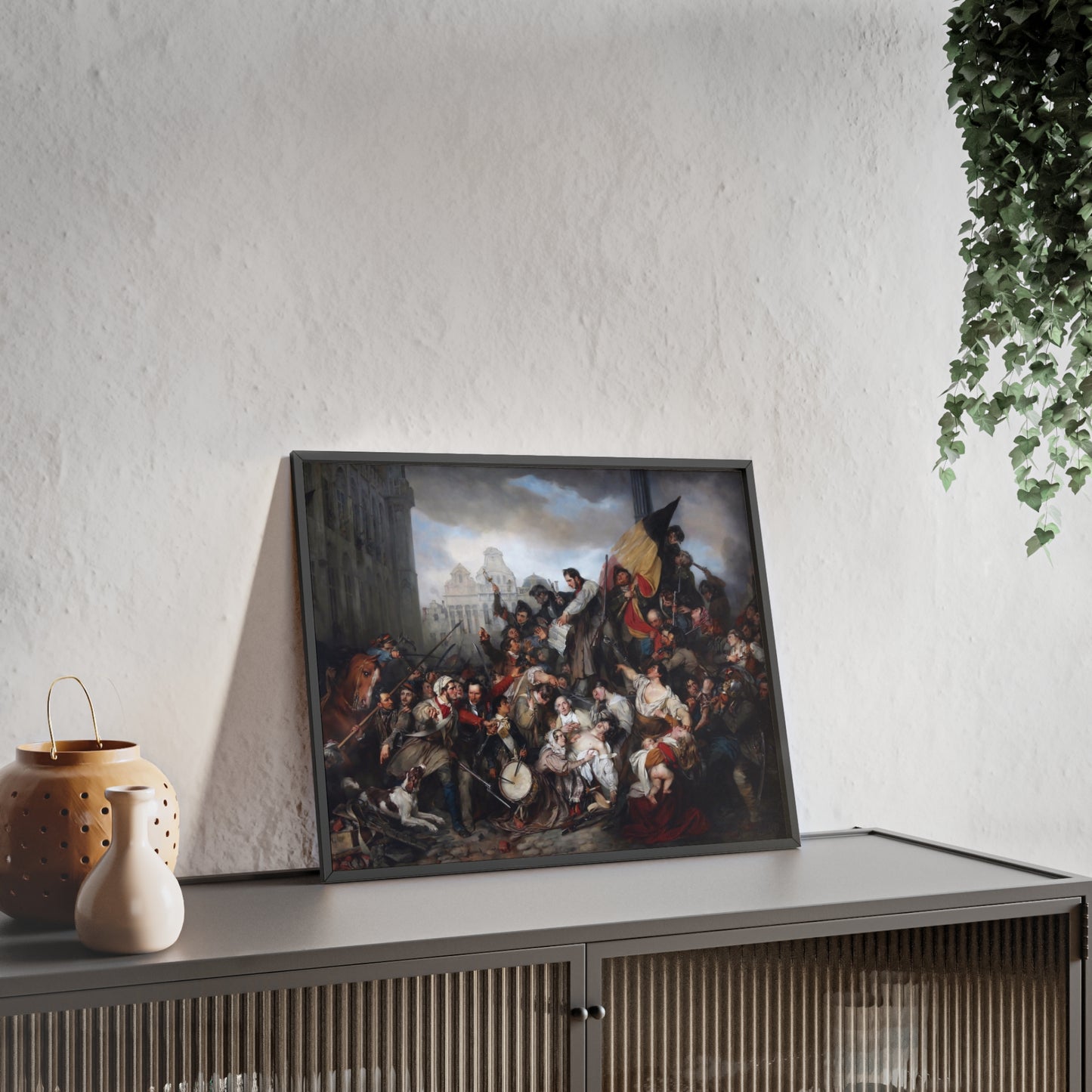 Belgian Revolution - Gallia Belgica Posters (Wooden Frame)