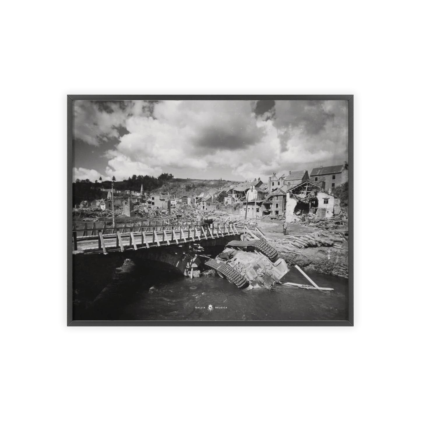 Battle of the Bulge - Gallia Belgica Posters (Wooden Frame)