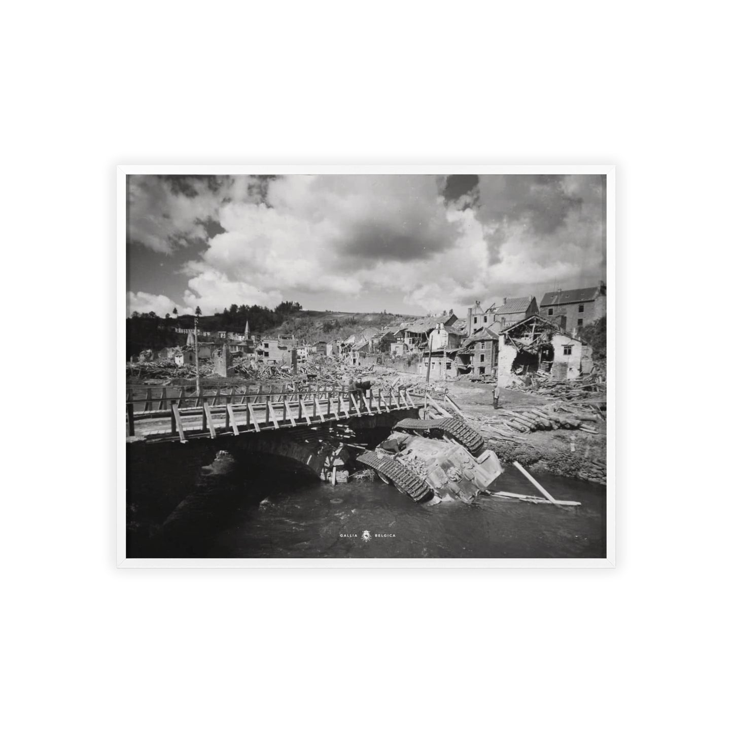 Battle of the Bulge - Gallia Belgica Posters (Wooden Frame)