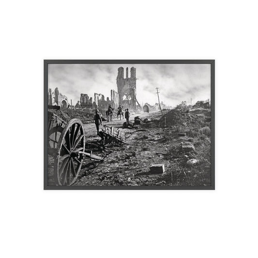 Battle of Passchendaele - Gallia Belgica Posters (Wooden Frame)