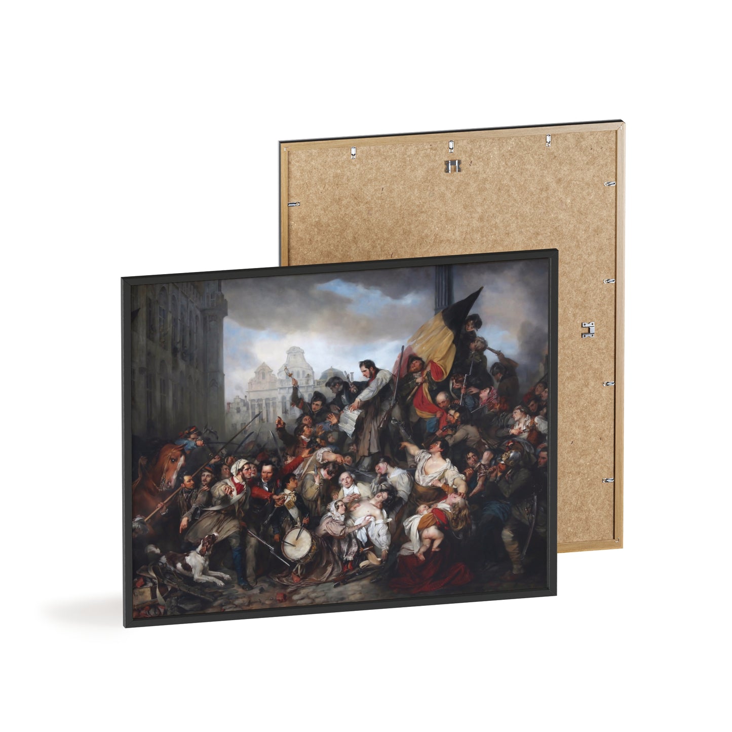 Belgian Revolution - Gallia Belgica Posters (Wooden Frame)