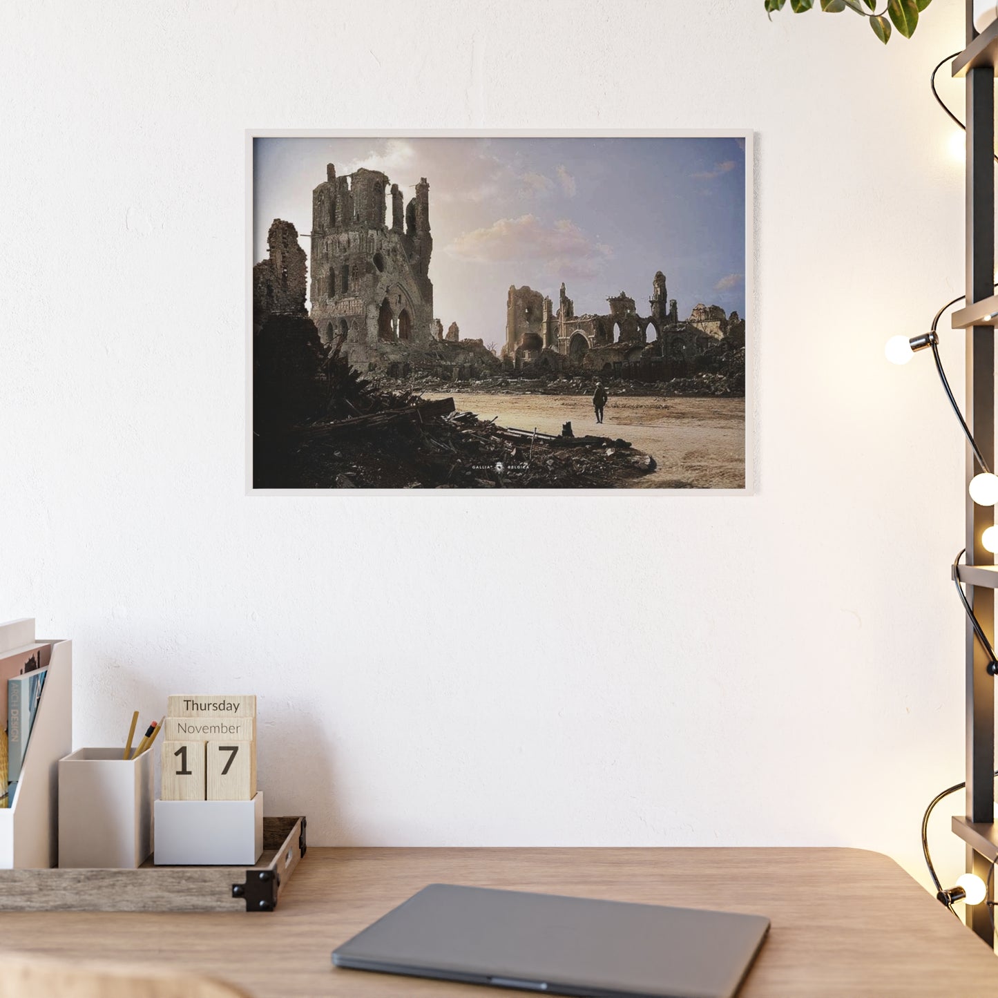 Battle of Ypres - Gallia Belgica Posters (Wooden Frame)