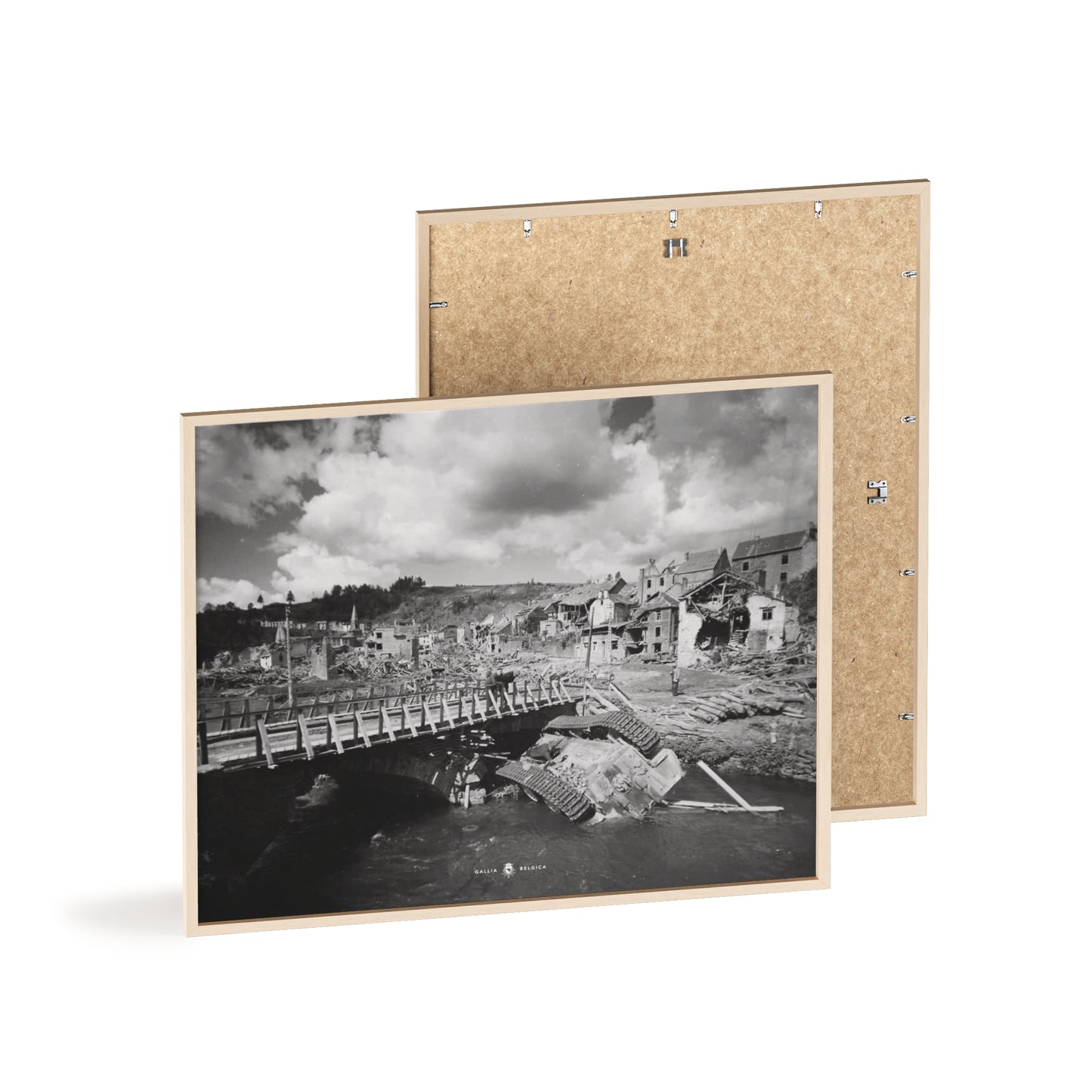 Battle of the Bulge - Gallia Belgica Posters (Wooden Frame)