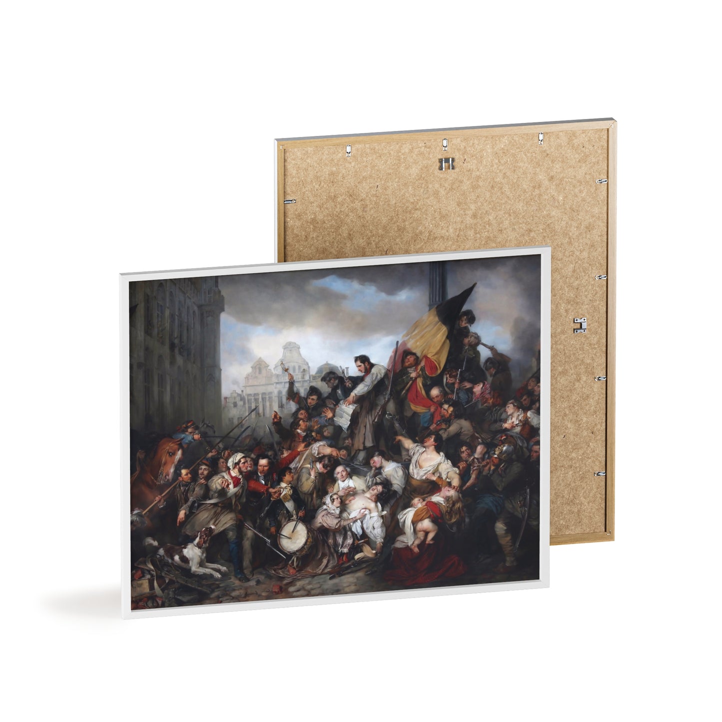 Belgian Revolution - Gallia Belgica Posters (Wooden Frame)
