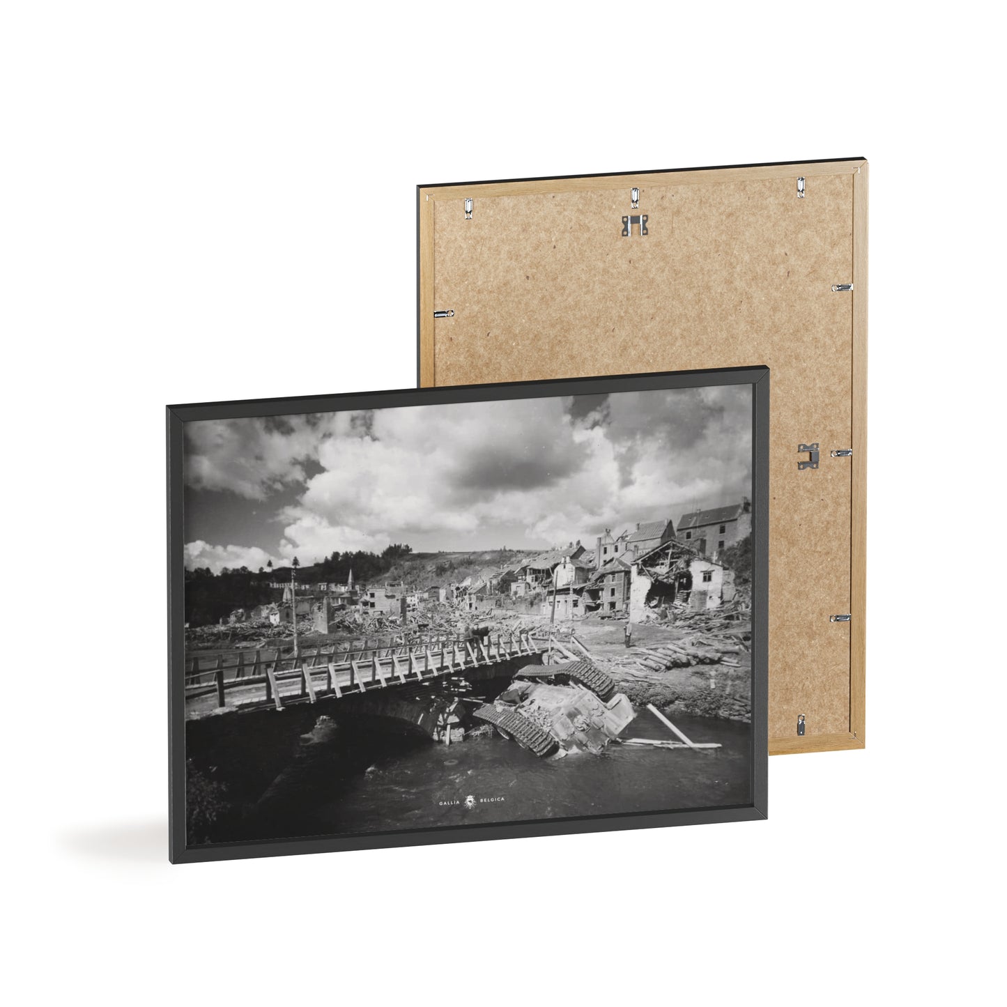 Battle of the Bulge - Gallia Belgica Posters (Wooden Frame)