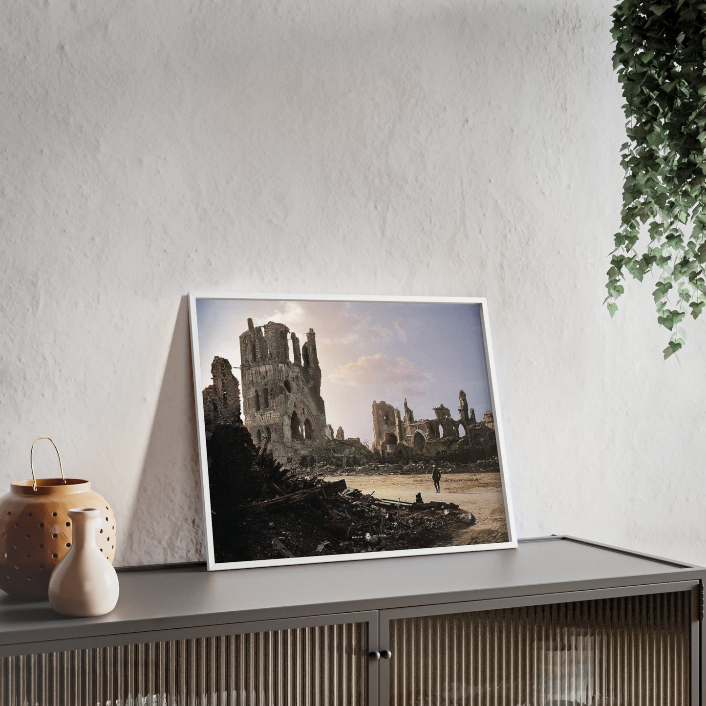 Battle of Ypres - Gallia Belgica Posters (Wooden Frame)