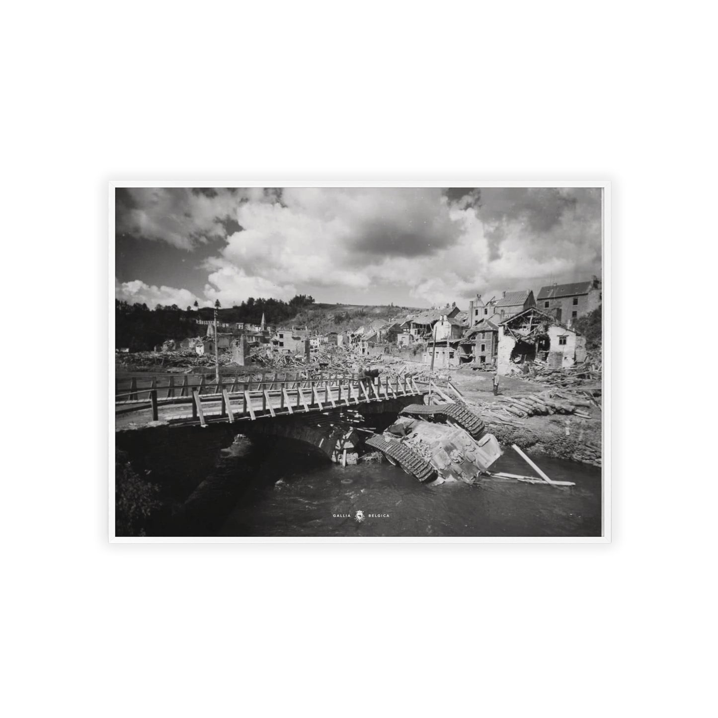 Battle of the Bulge - Gallia Belgica Posters (Wooden Frame)