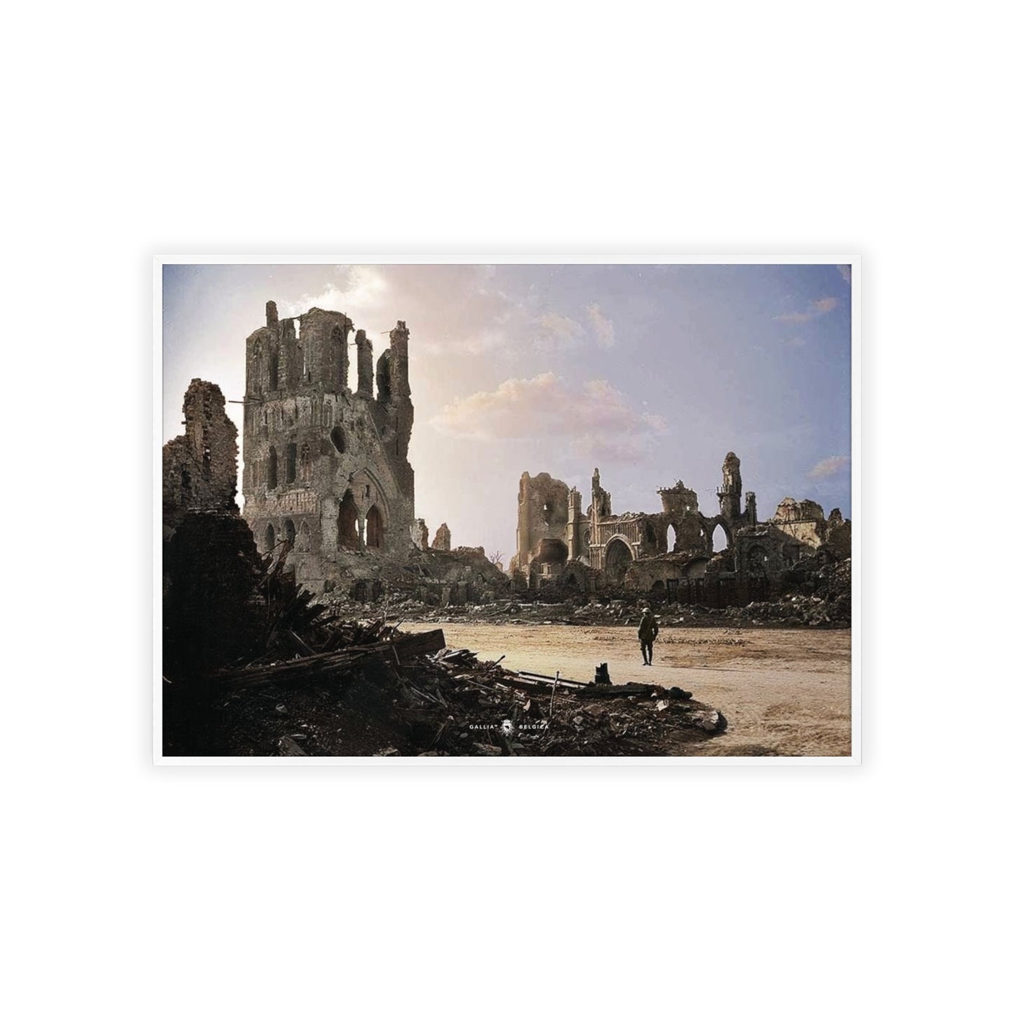 Battle of Ypres - Gallia Belgica Posters (Wooden Frame)