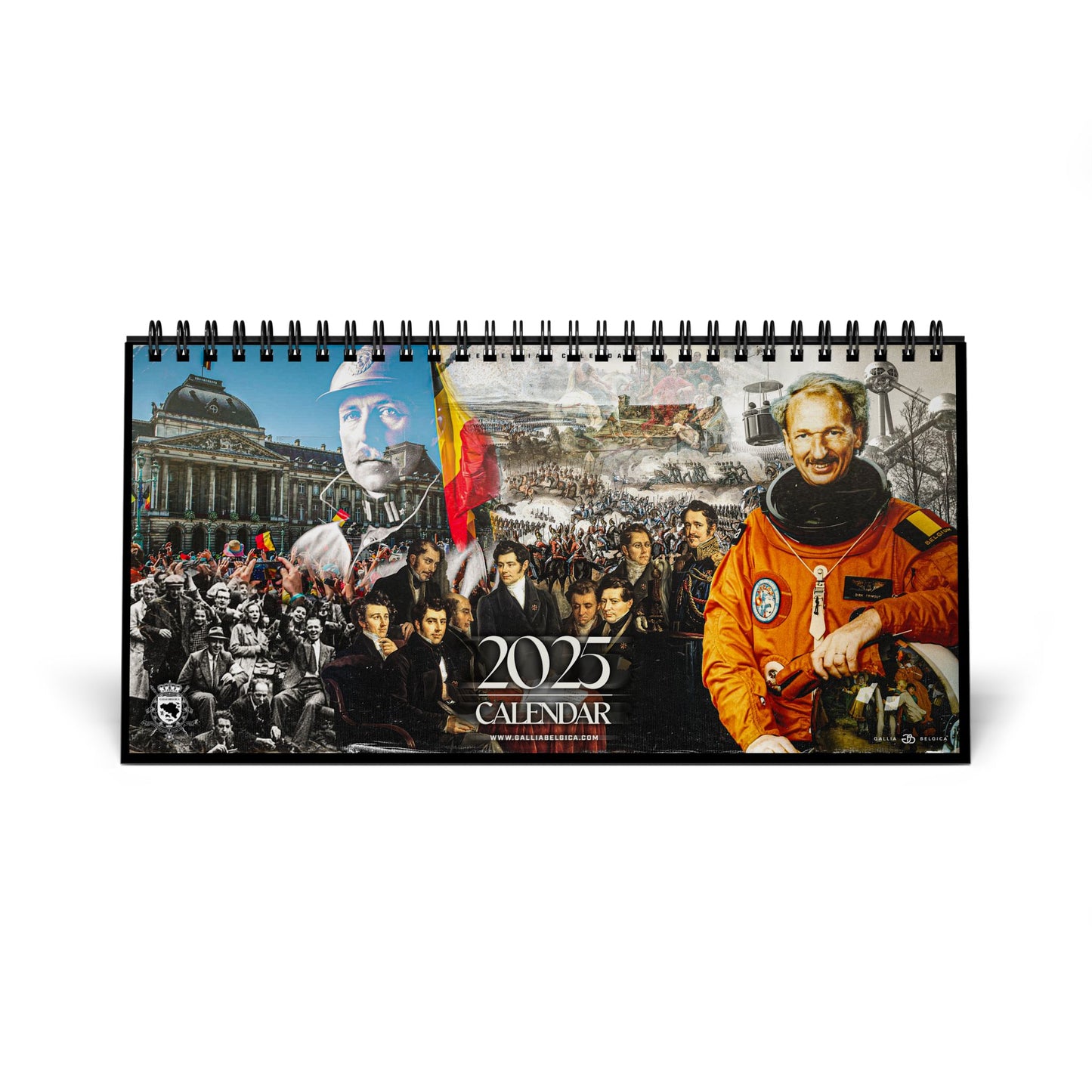 Historical Desk Calendar (2025)