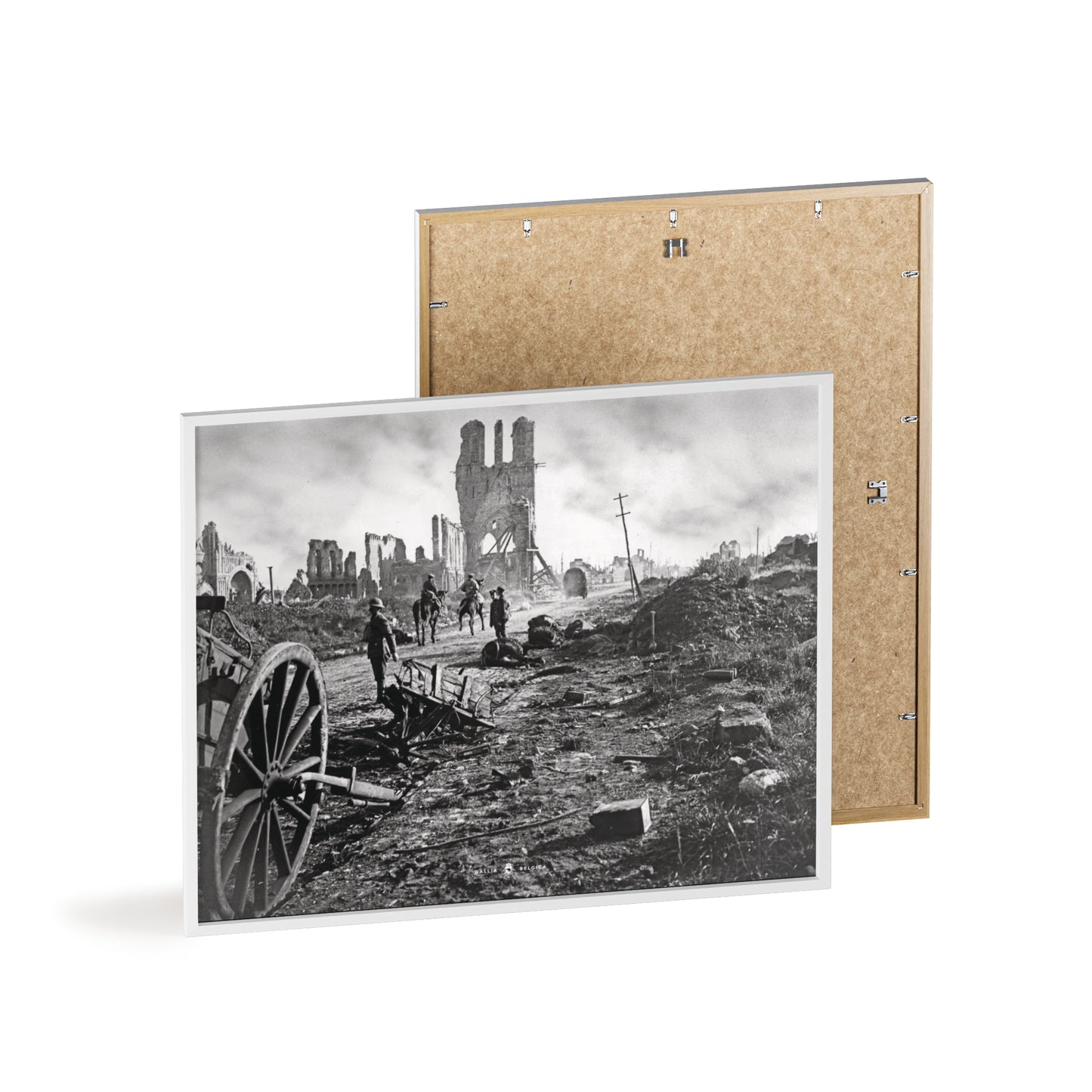 Battle of Passchendaele - Gallia Belgica Posters (Wooden Frame)