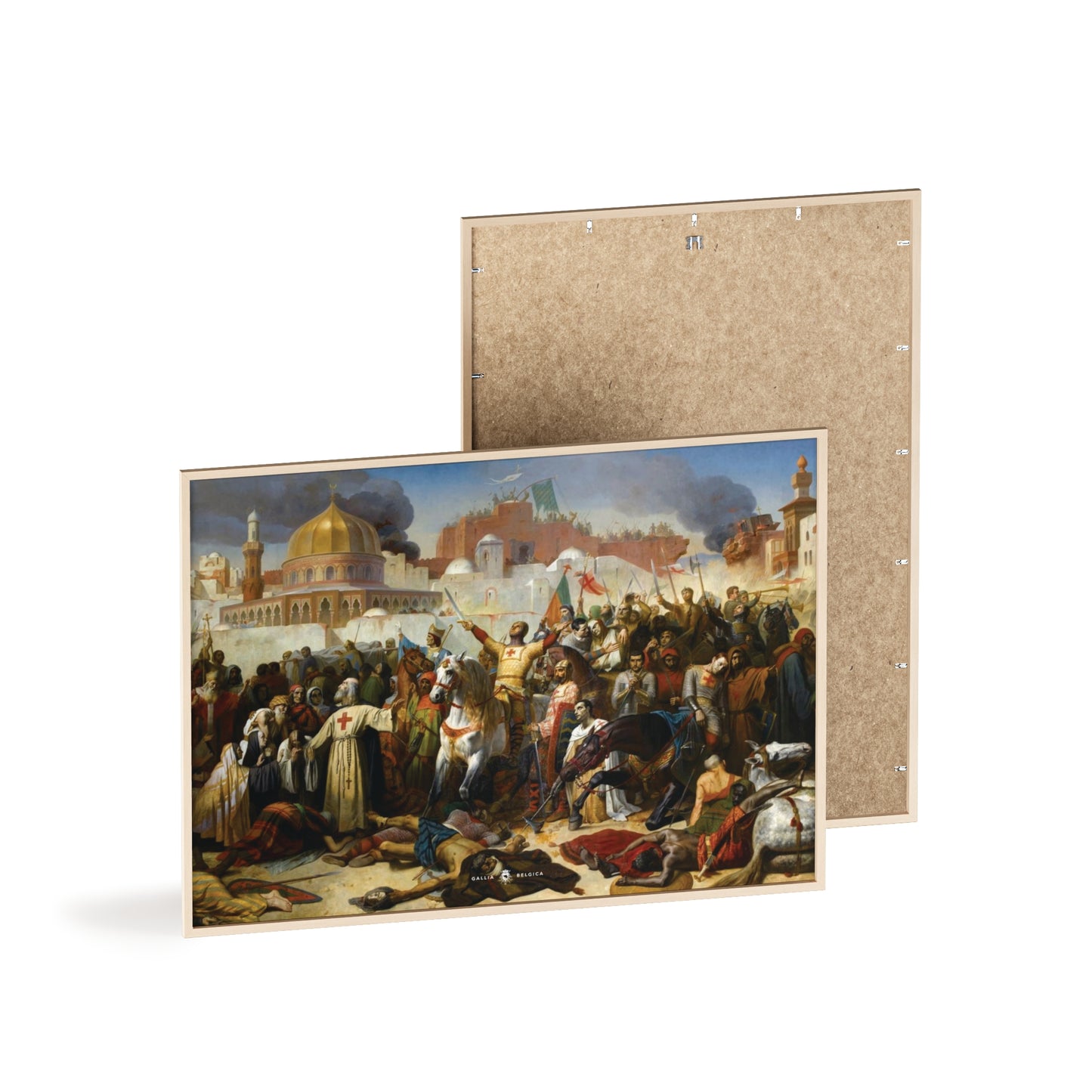 Godefroy de Bouillon - Gallia Belgica Posters (Wooden Frame)