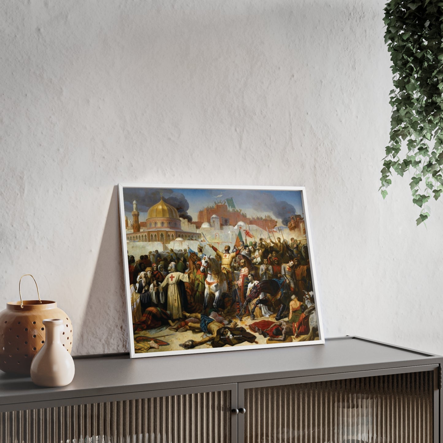 Godefroy de Bouillon - Gallia Belgica Posters (Wooden Frame)