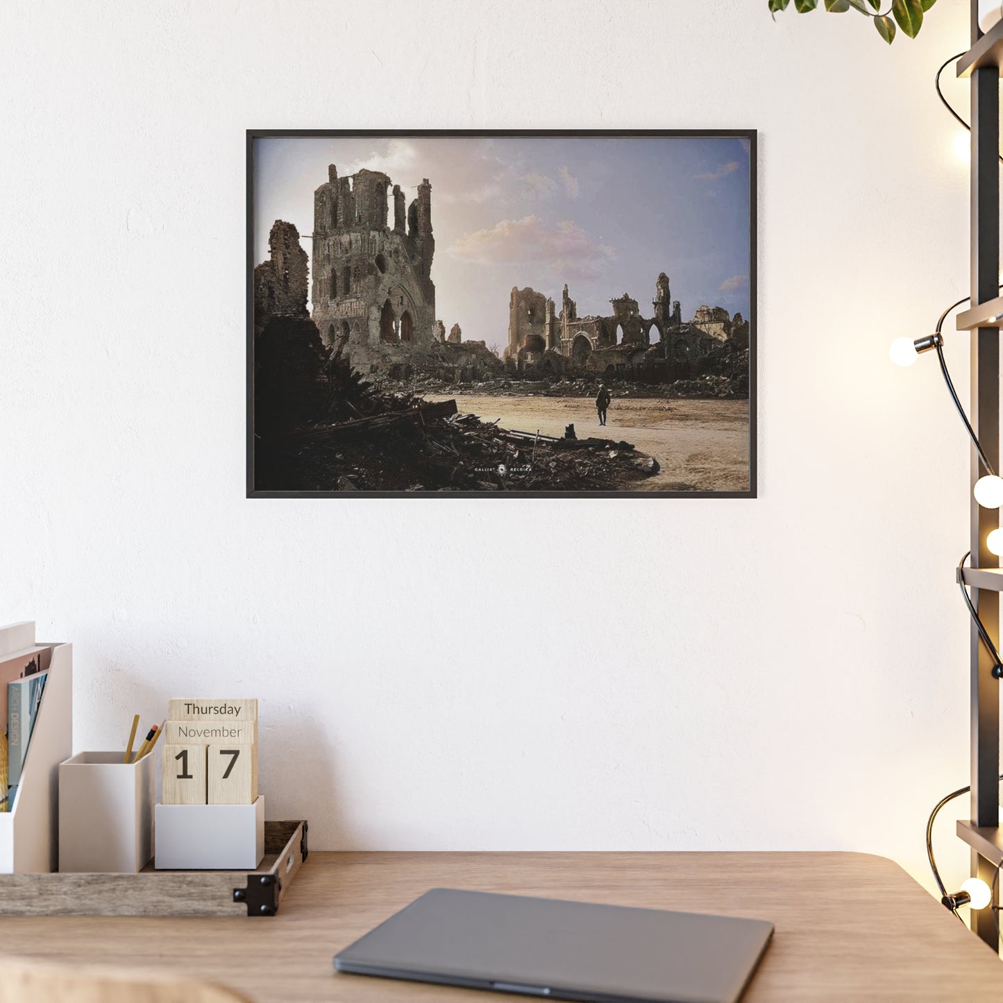 Battle of Ypres - Gallia Belgica Posters (Wooden Frame)