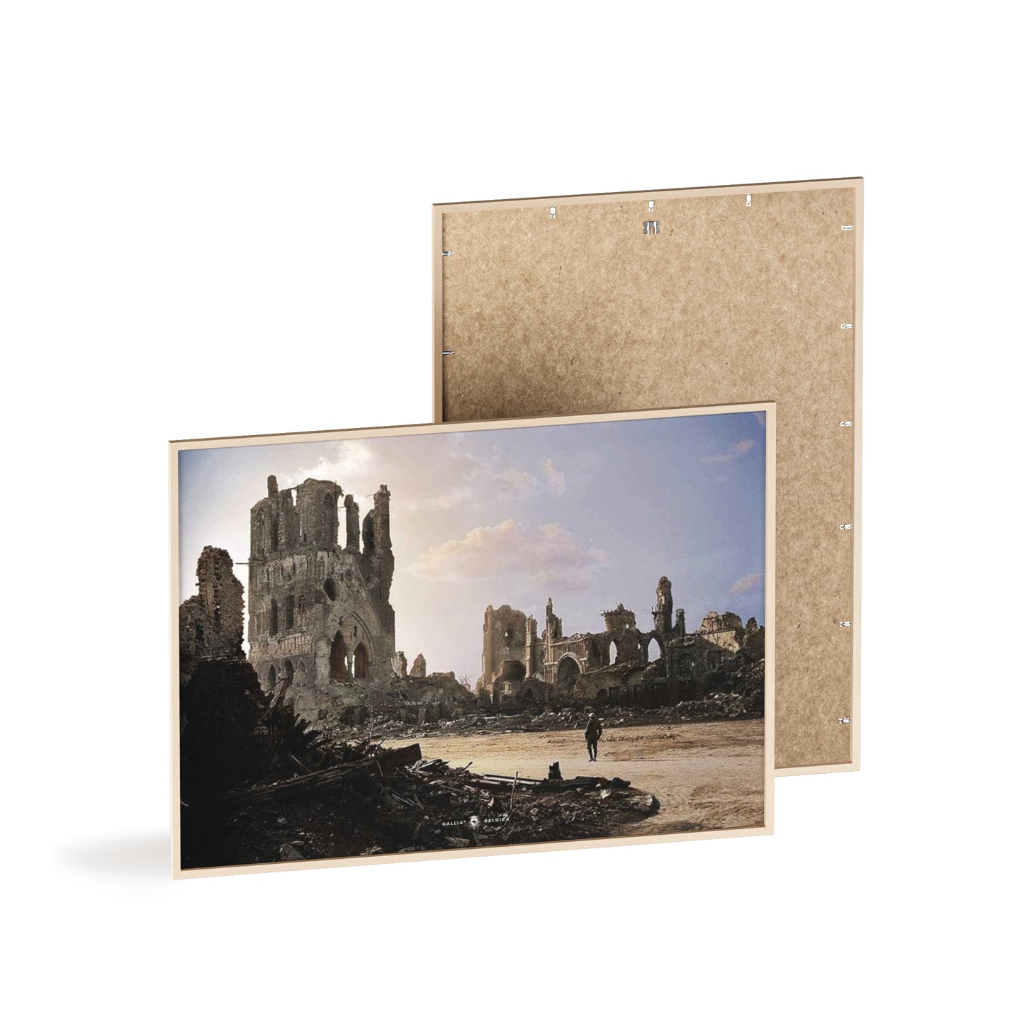 Battle of Ypres - Gallia Belgica Posters (Wooden Frame)