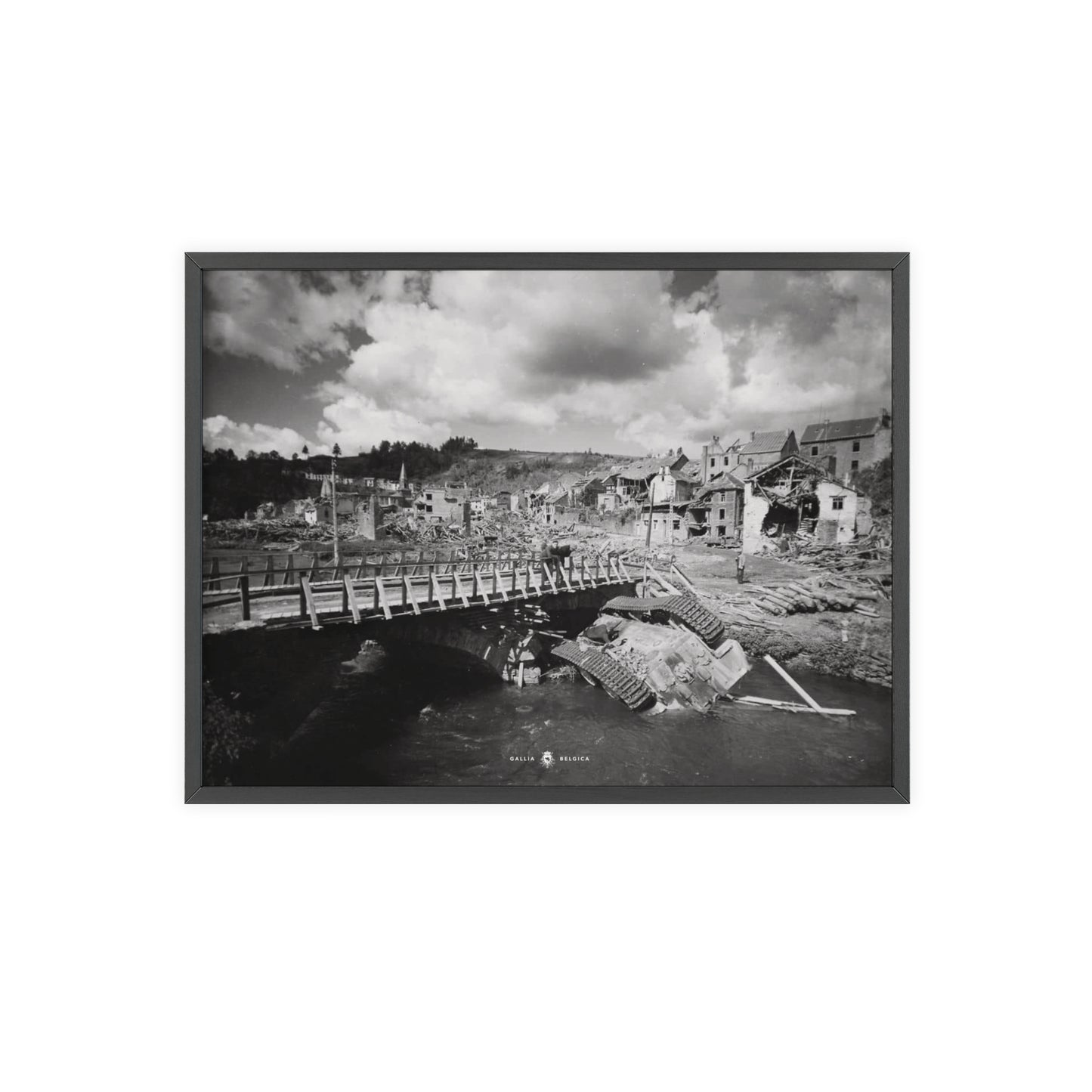 Battle of the Bulge - Gallia Belgica Posters (Wooden Frame)