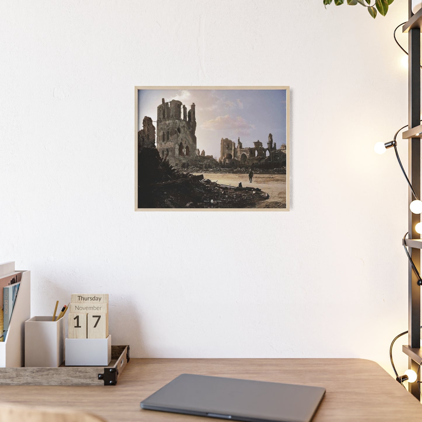 Battle of Ypres - Gallia Belgica Posters (Wooden Frame)