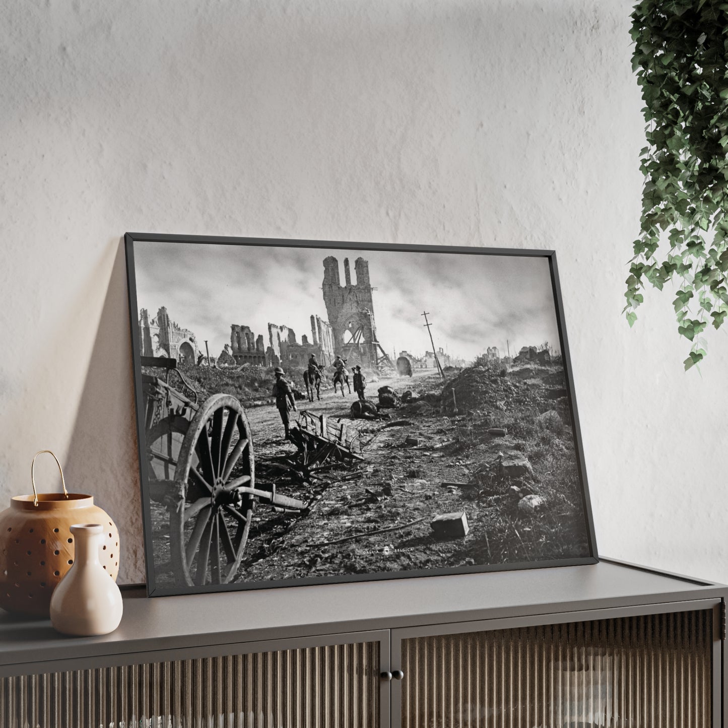 Battle of Passchendaele - Gallia Belgica Posters (Wooden Frame)