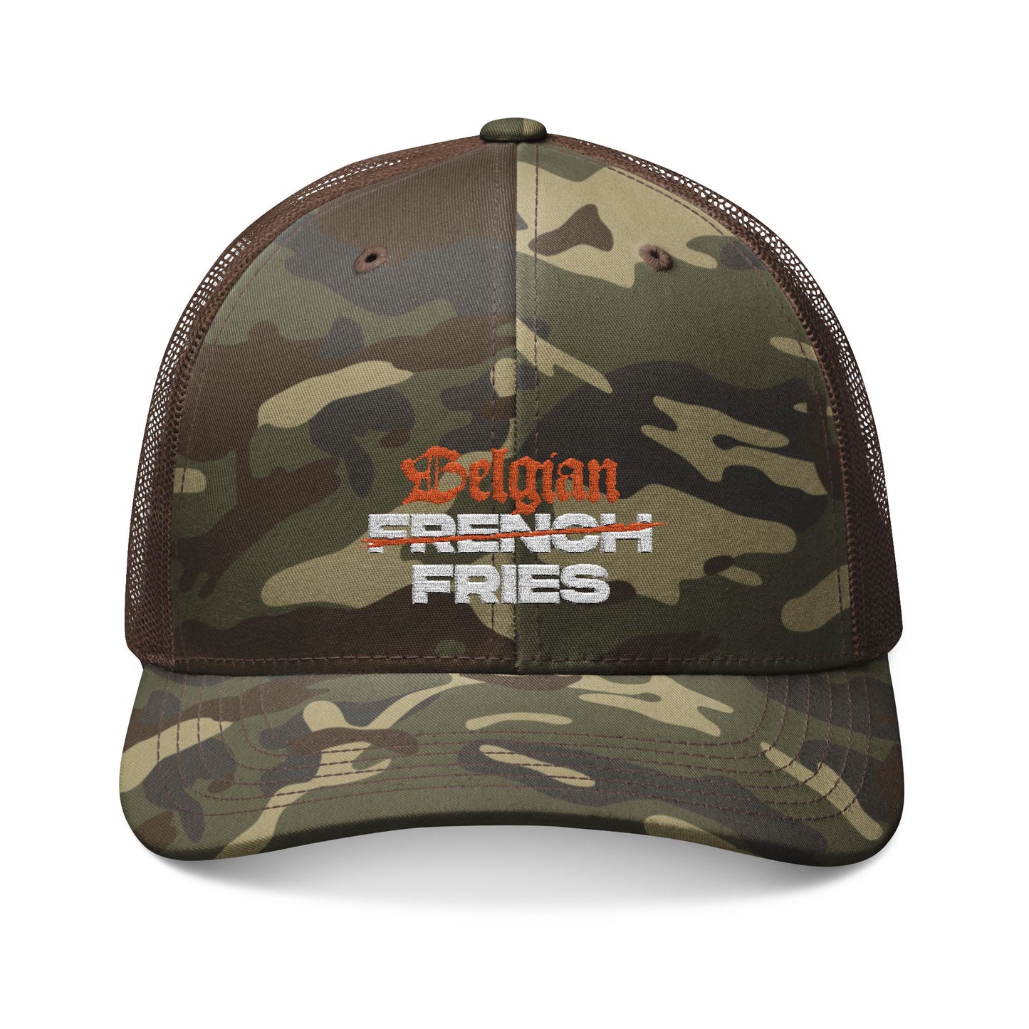 Belgian Fries - Camouflage Cap (Embroidery)