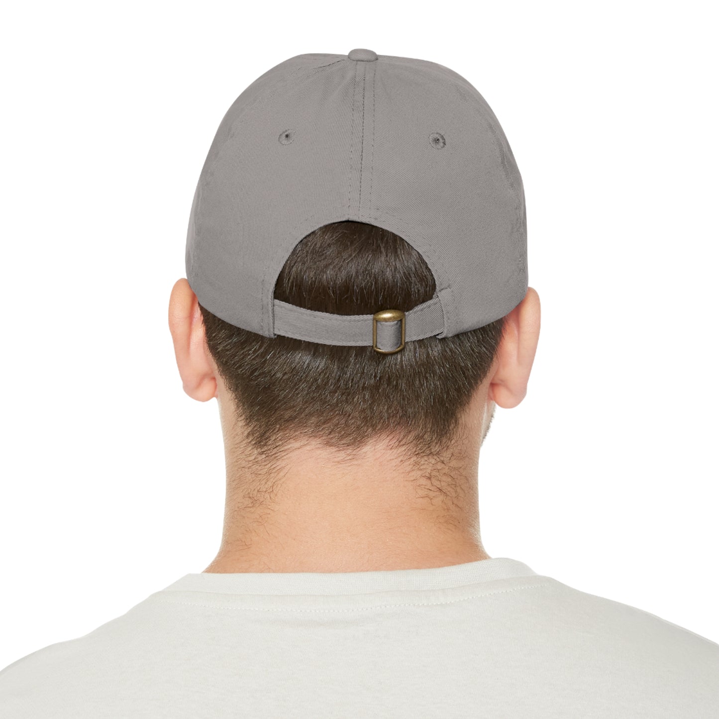 Round Leather Patch Cap - Gallia Belgica Logo