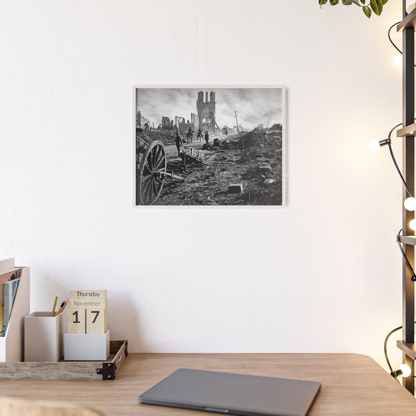 Battle of Passchendaele - Gallia Belgica Posters (Wooden Frame)