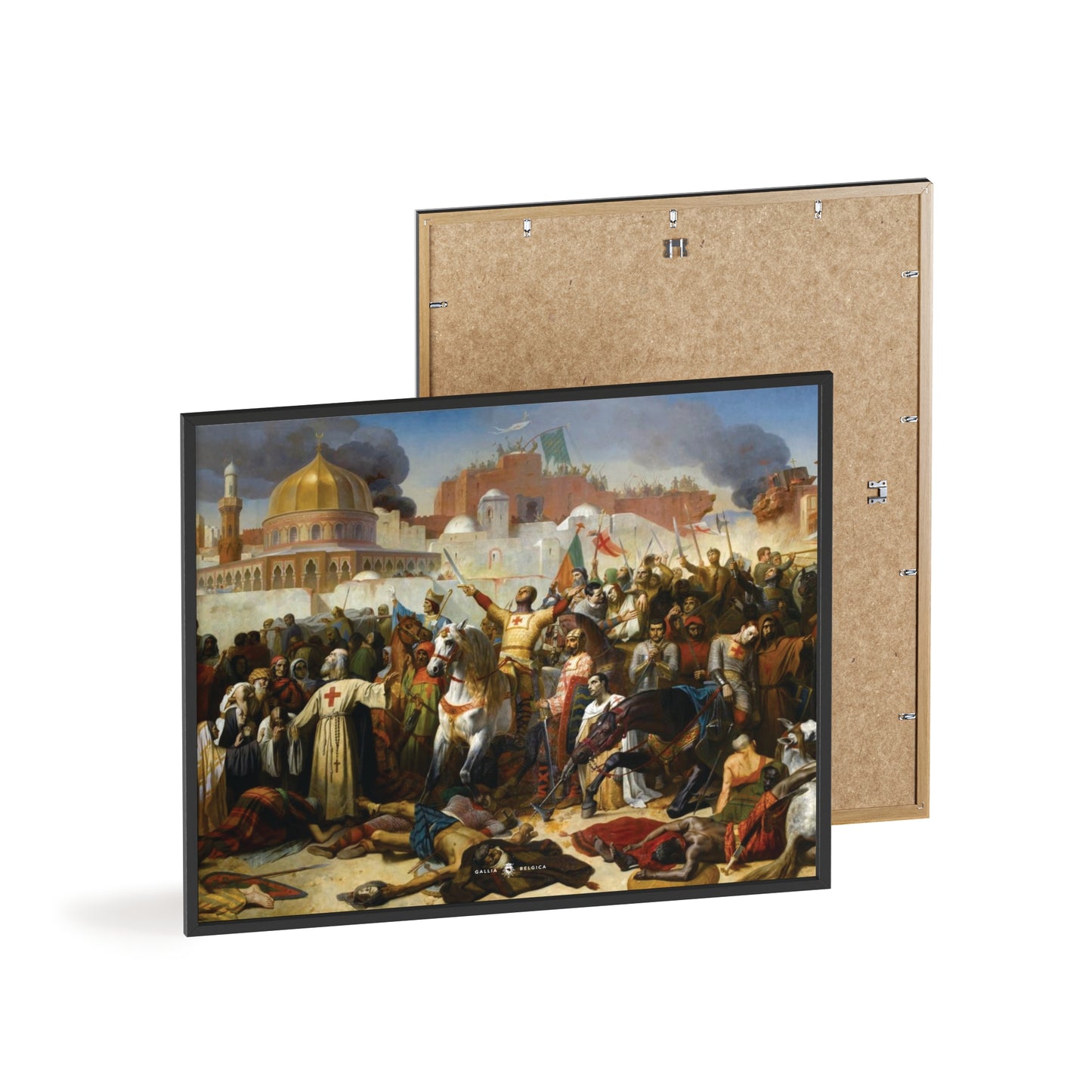 Godefroy de Bouillon - Gallia Belgica Posters (Wooden Frame)