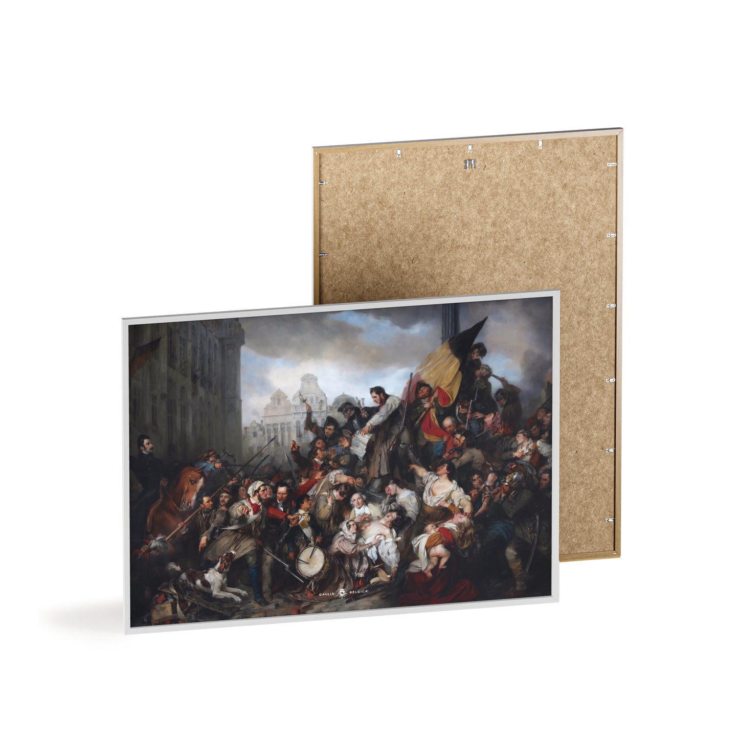 Belgian Revolution - Gallia Belgica Posters (Wooden Frame)