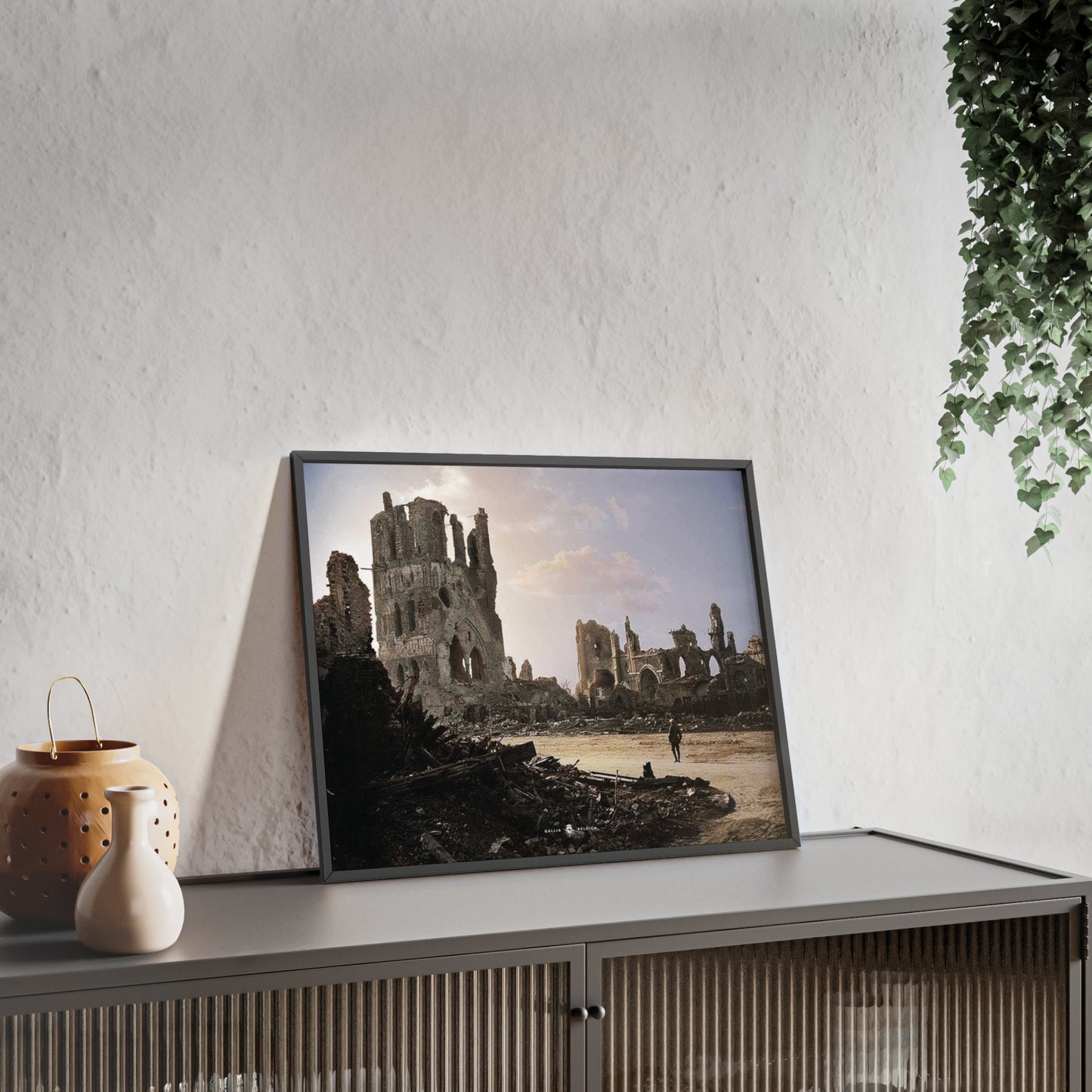 Battle of Ypres - Gallia Belgica Posters (Wooden Frame)