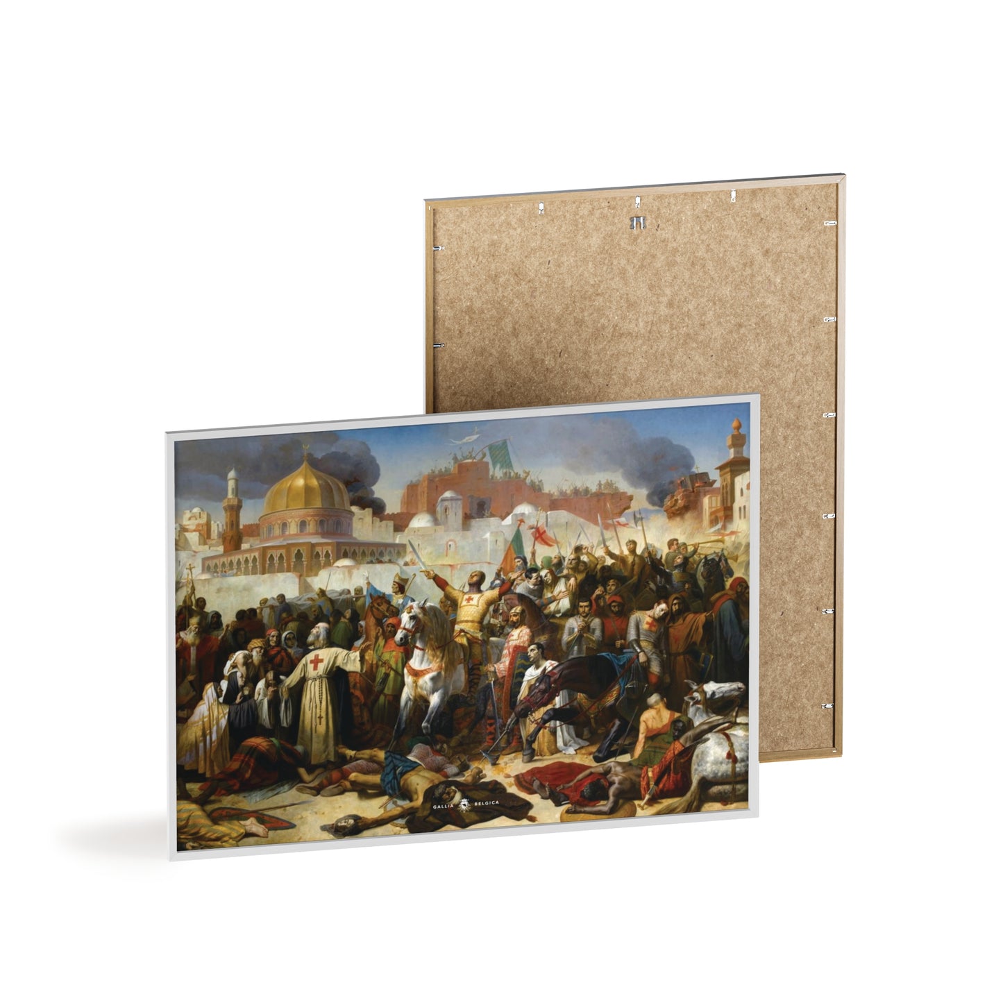 Godefroy de Bouillon - Gallia Belgica Posters (Wooden Frame)