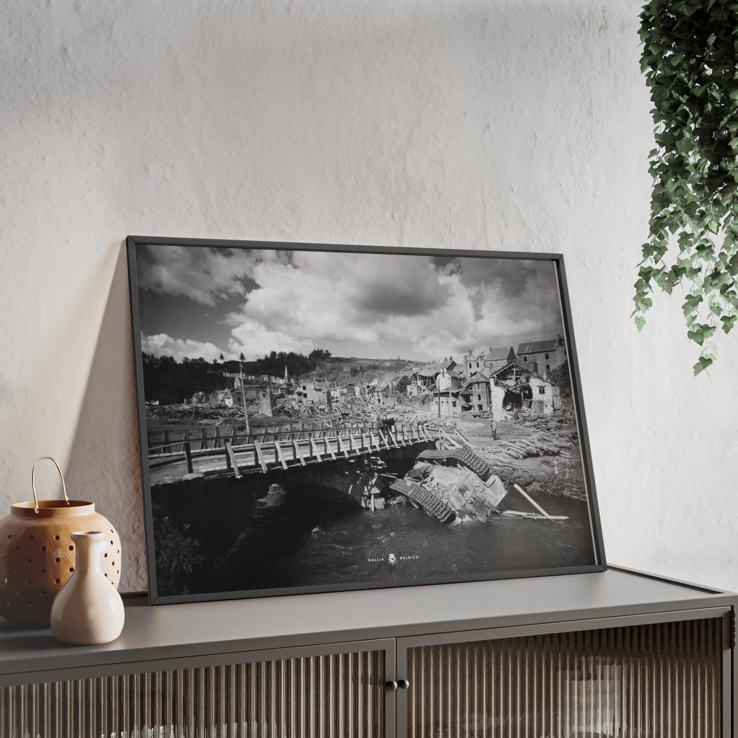 Battle of the Bulge - Gallia Belgica Posters (Wooden Frame)