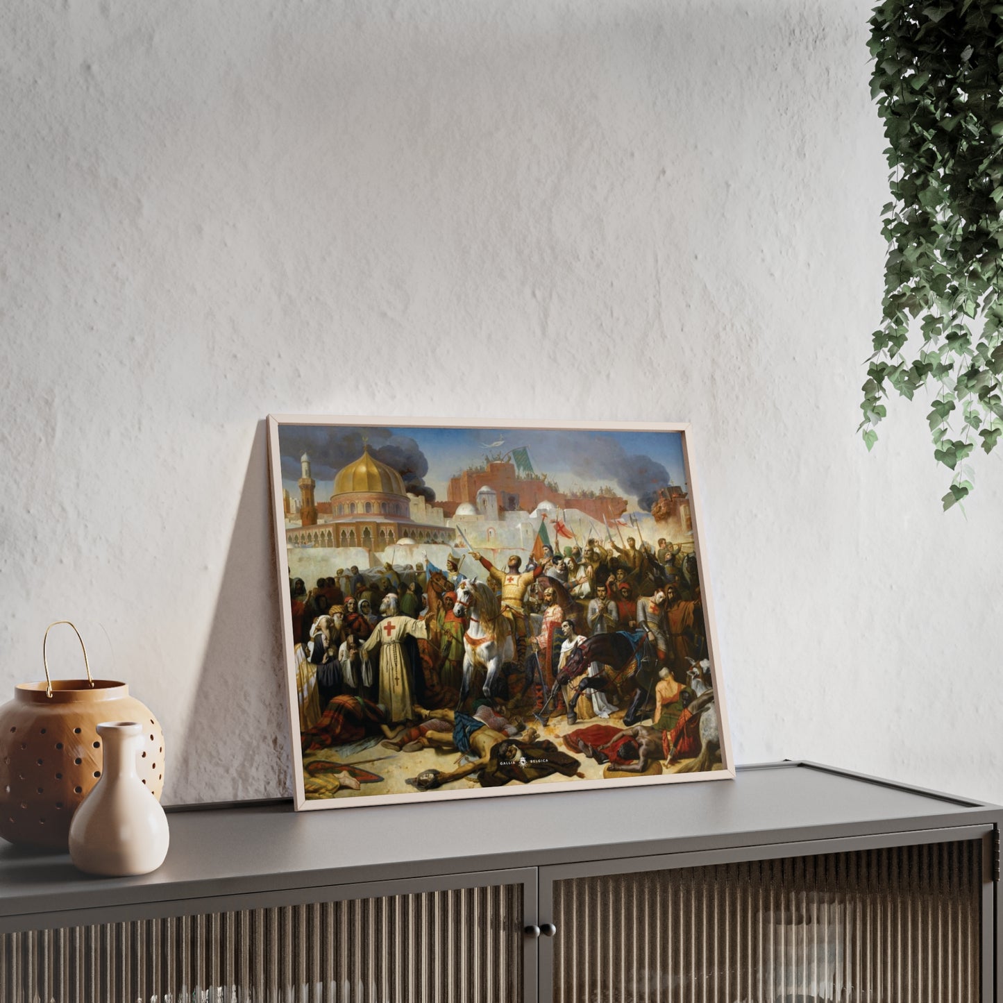 Godefroy de Bouillon - Gallia Belgica Posters (Wooden Frame)