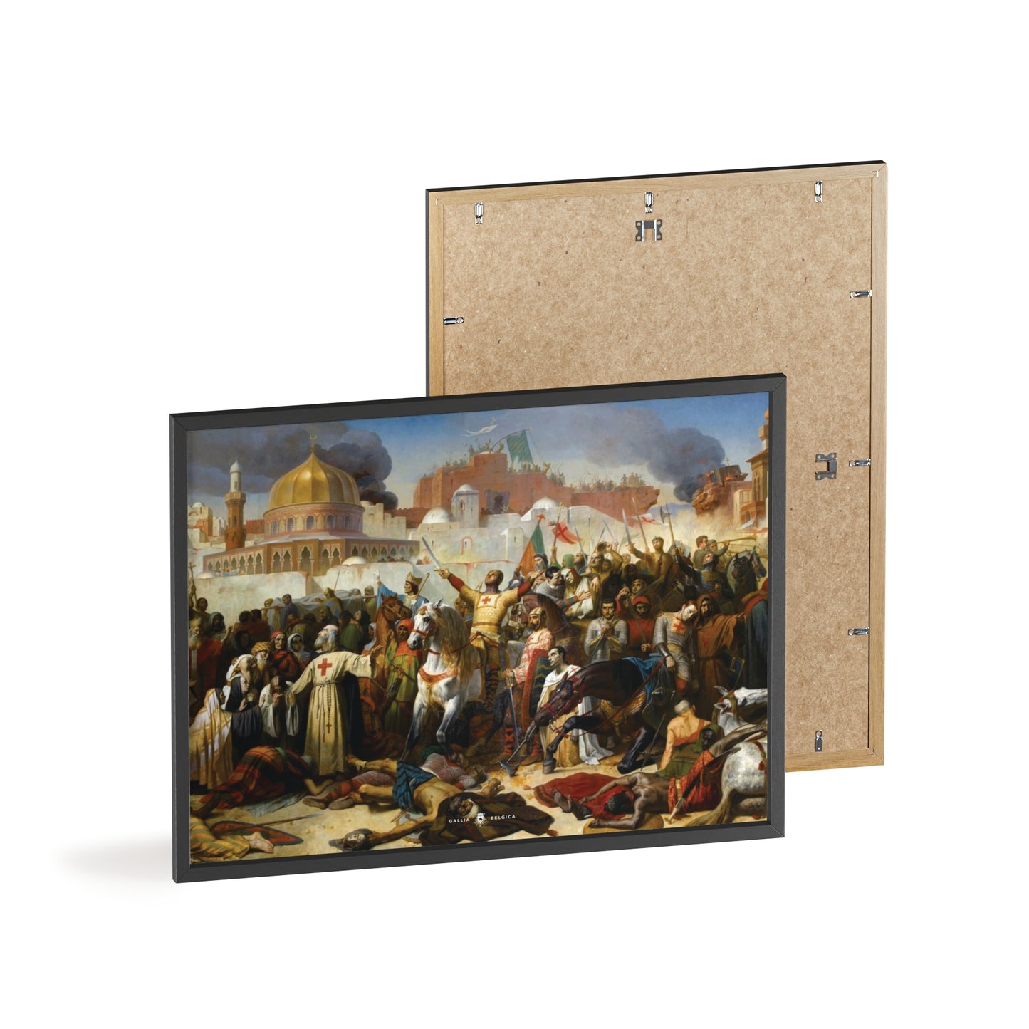 Godefroy de Bouillon - Gallia Belgica Posters (Wooden Frame)