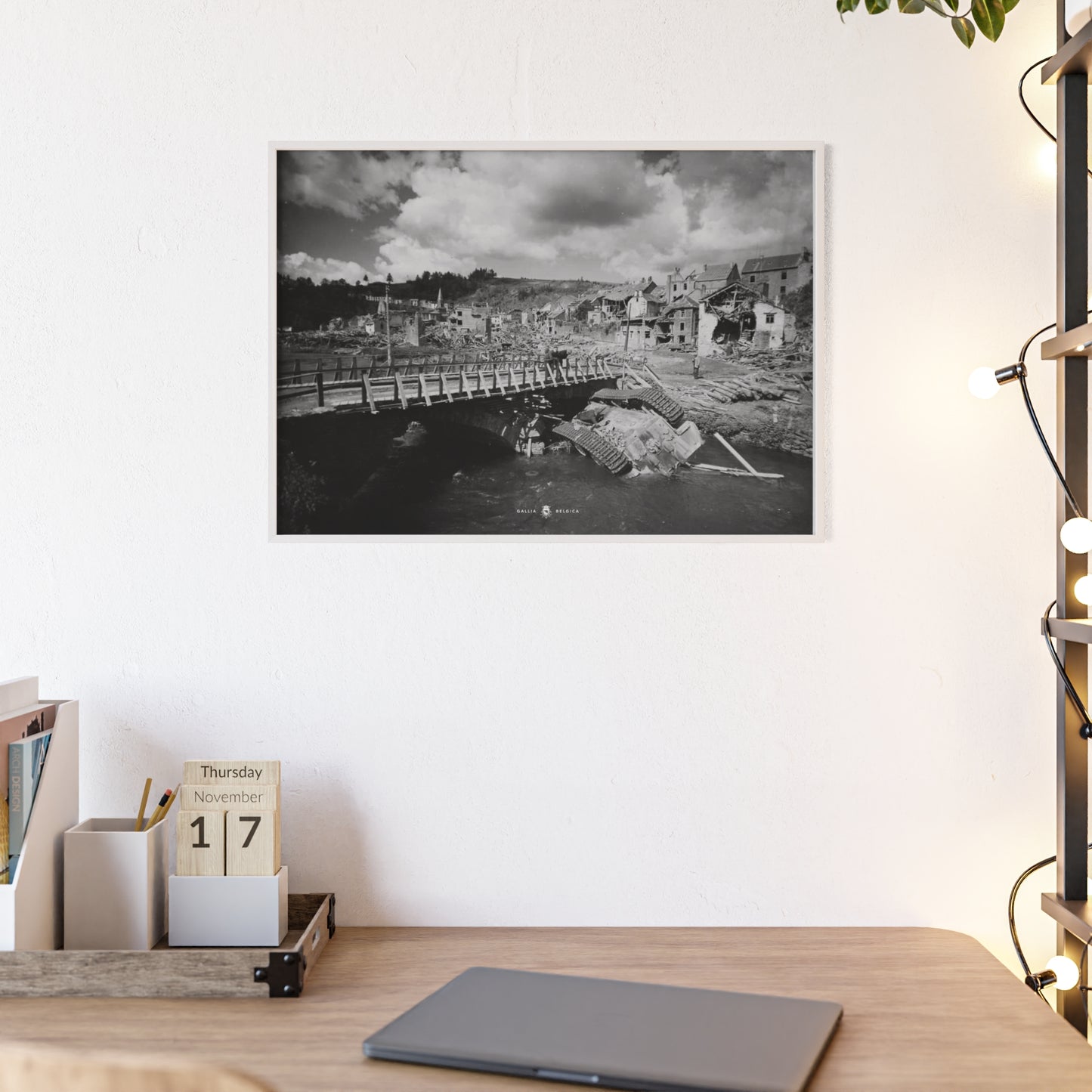 Battle of the Bulge - Gallia Belgica Posters (Wooden Frame)