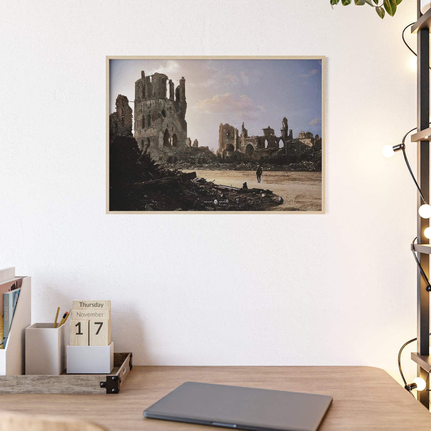 Battle of Ypres - Gallia Belgica Posters (Wooden Frame)