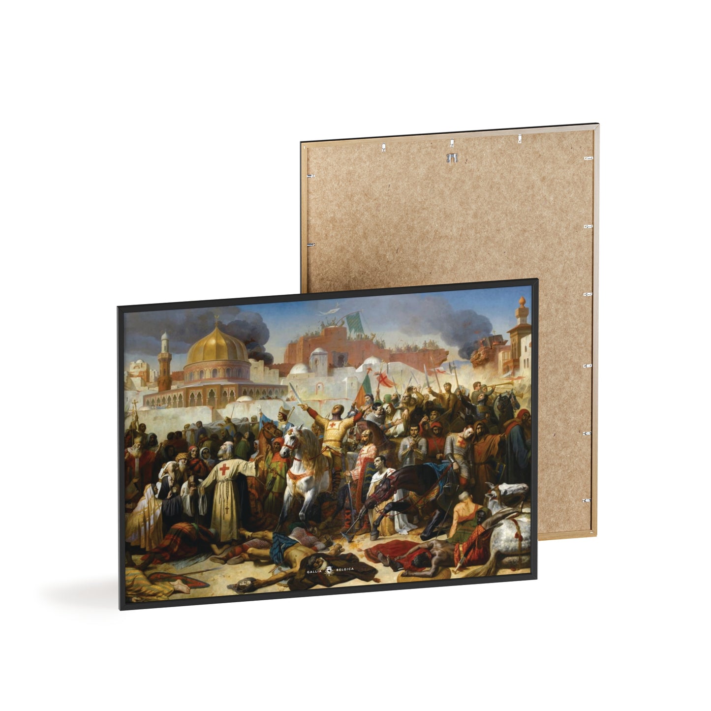 Godefroy de Bouillon - Gallia Belgica Posters (Wooden Frame)