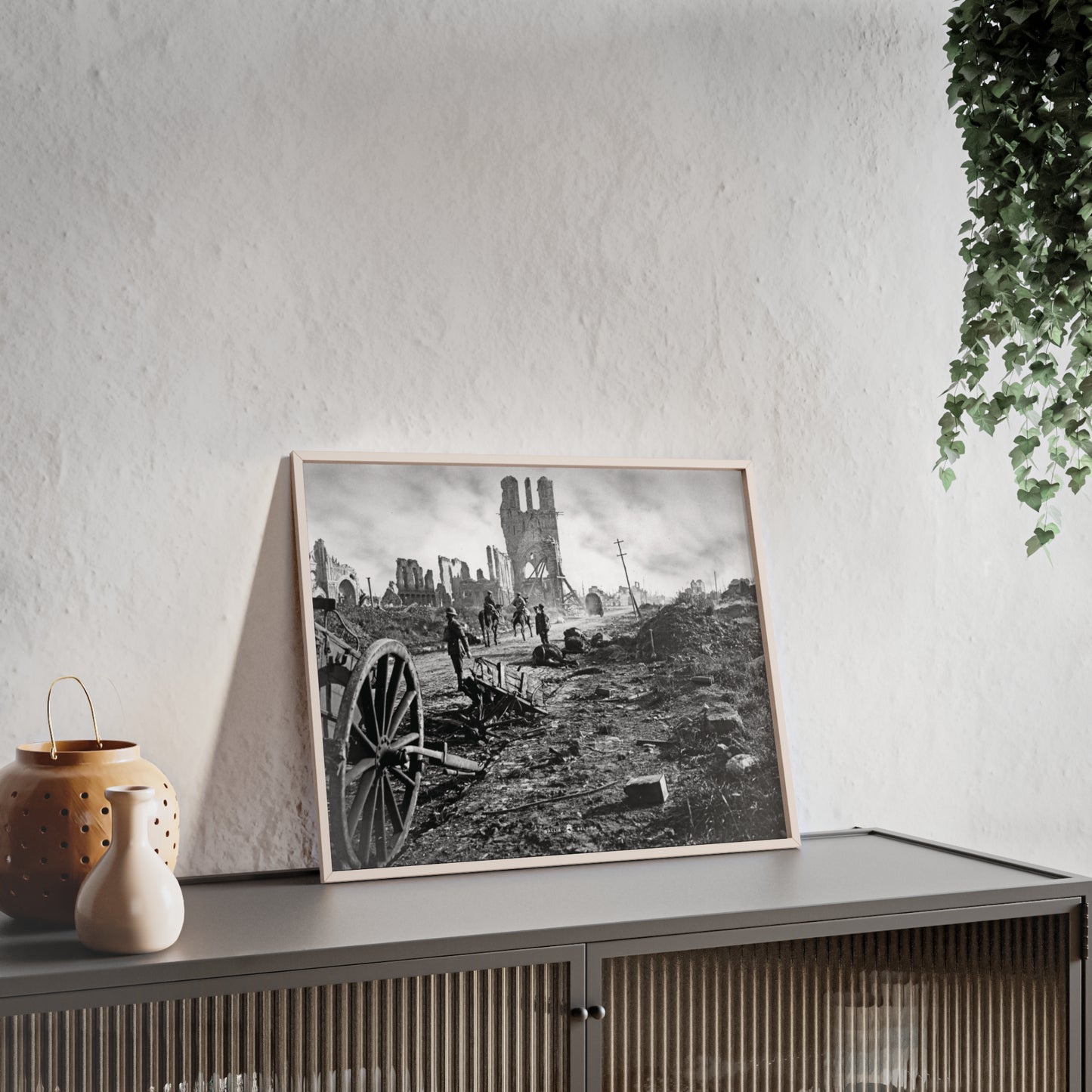 Battle of Passchendaele - Gallia Belgica Posters (Wooden Frame)