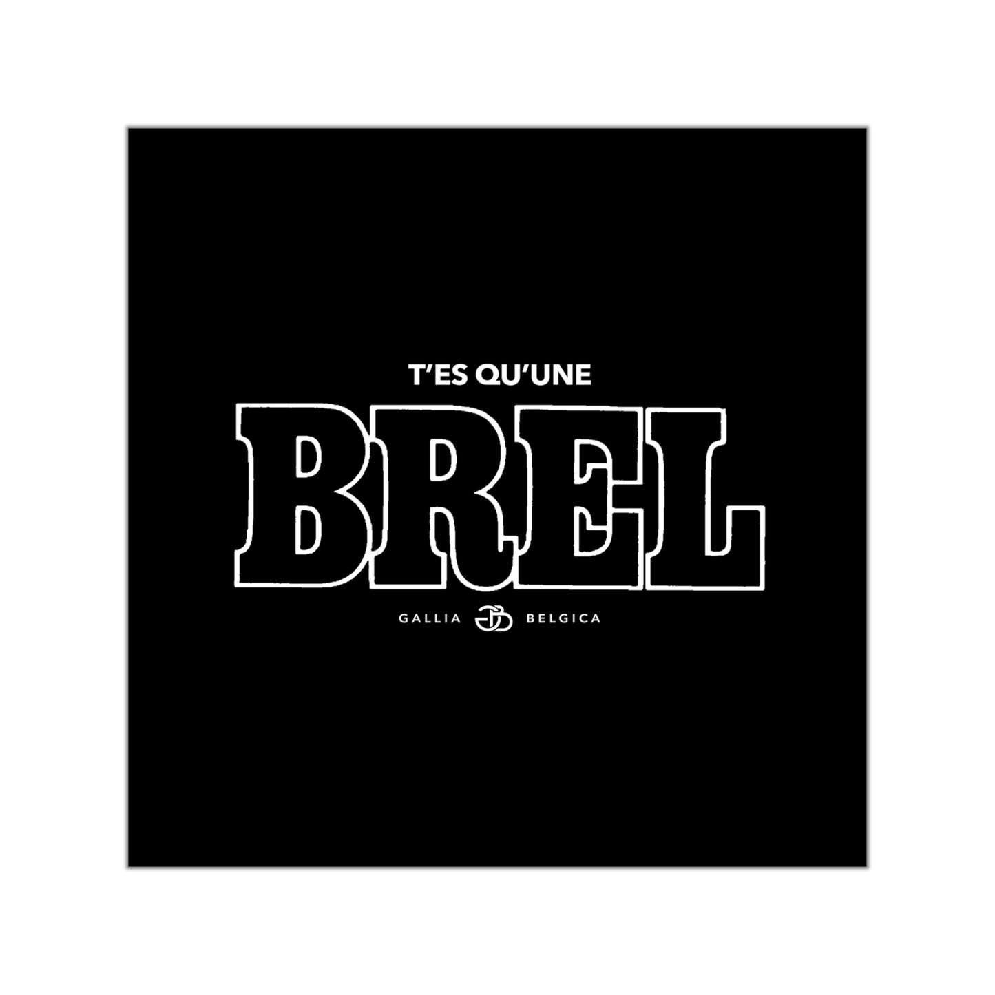 Brel Sticker