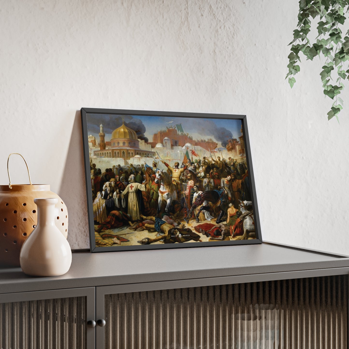 Godefroy de Bouillon - Gallia Belgica Posters (Wooden Frame)