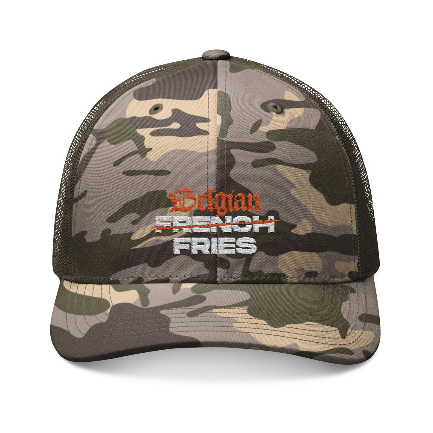 Belgian Fries - Camouflage Cap (Embroidery)