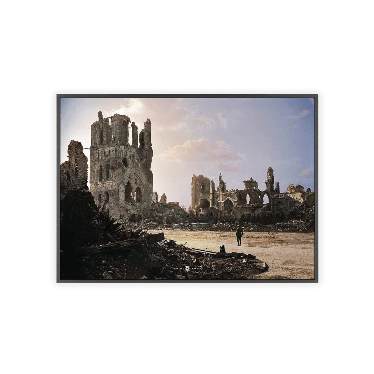 Battle of Ypres - Gallia Belgica Posters (Wooden Frame)